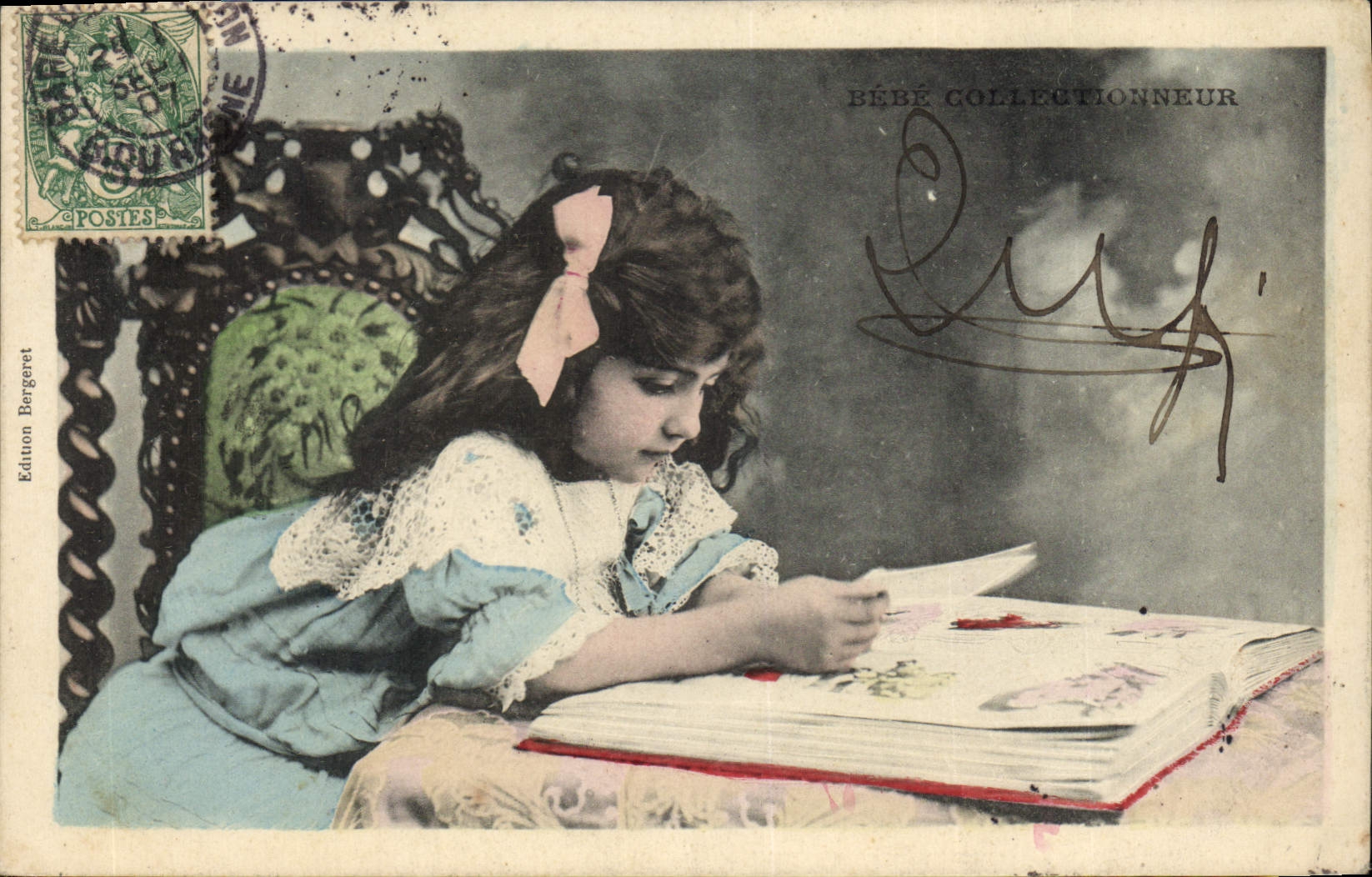 VINTAGE POSTCARD Postcards Child