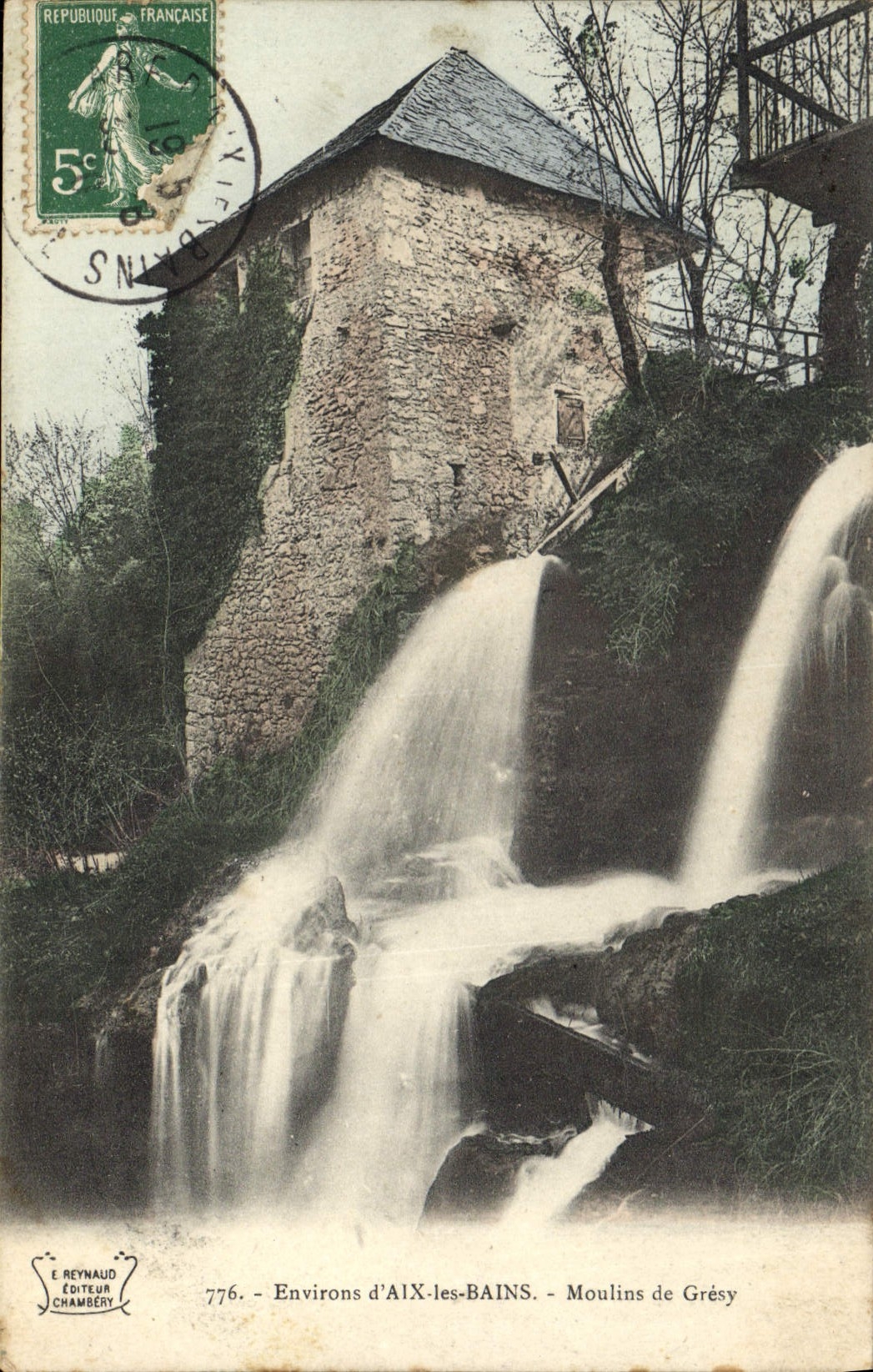 CPA Moulin Environs d'Aix les Bains Moulins de Gresy