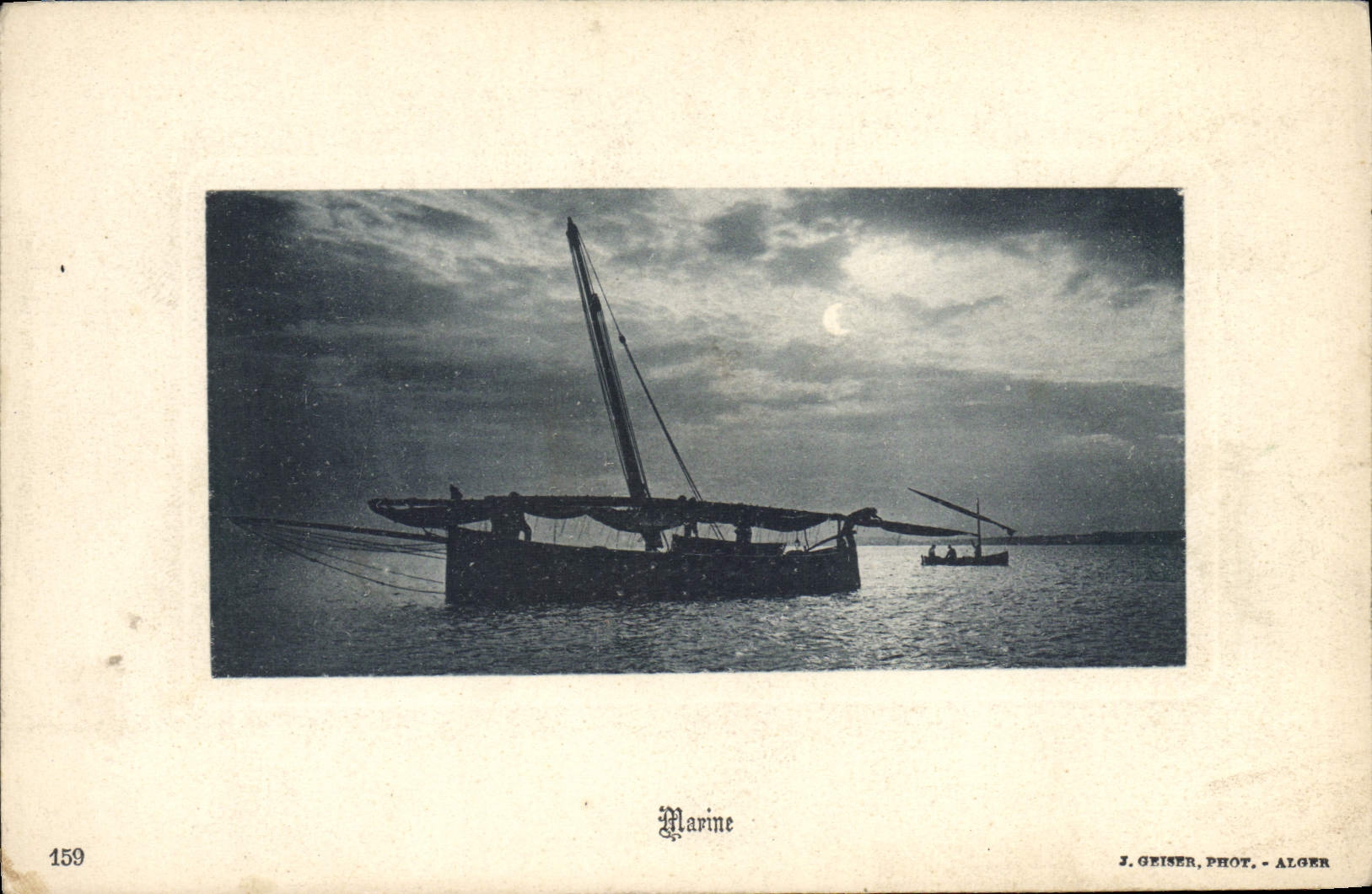 CPA Bateau de peche Marine