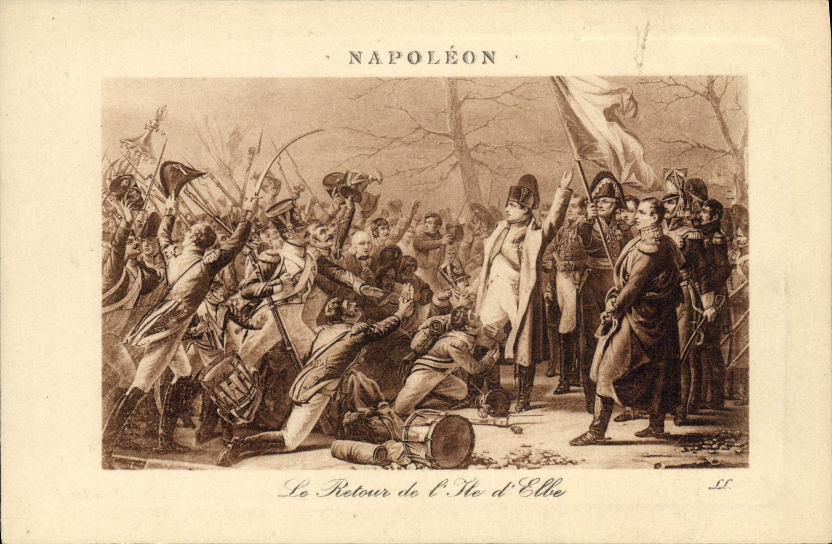 CPA Napoleon 1er Le retour de l'Ile d'Elbe 