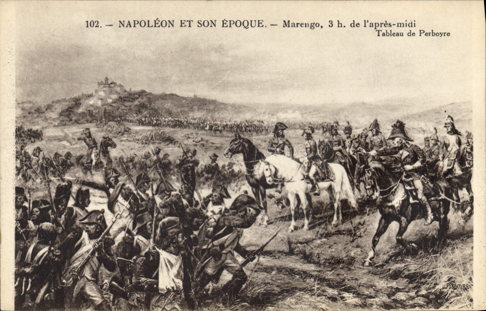 CPA Napoleon 1er Marengo Perboyre 