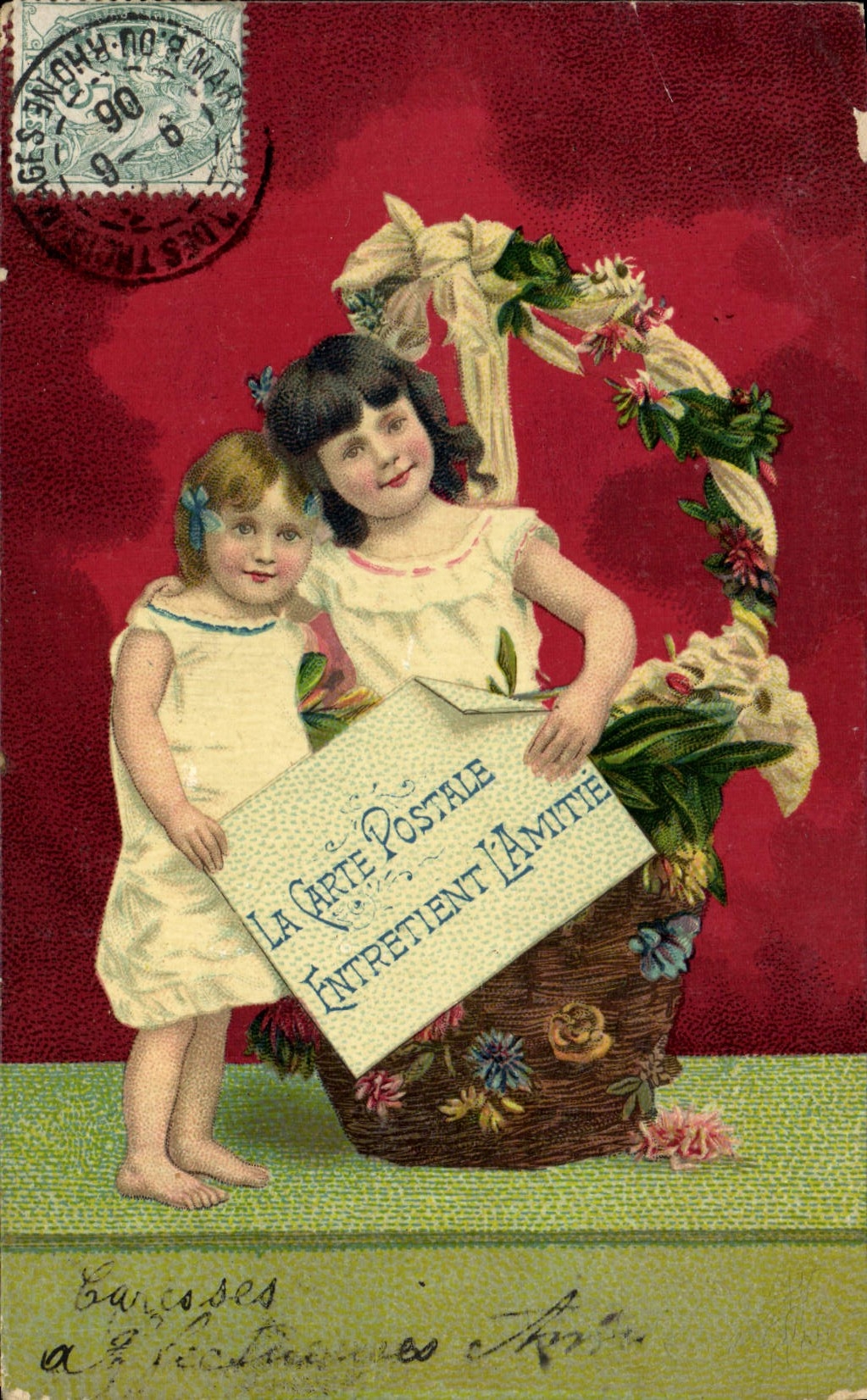 CPA Cartes Postales Enfant La carte postale entretient l'amitie