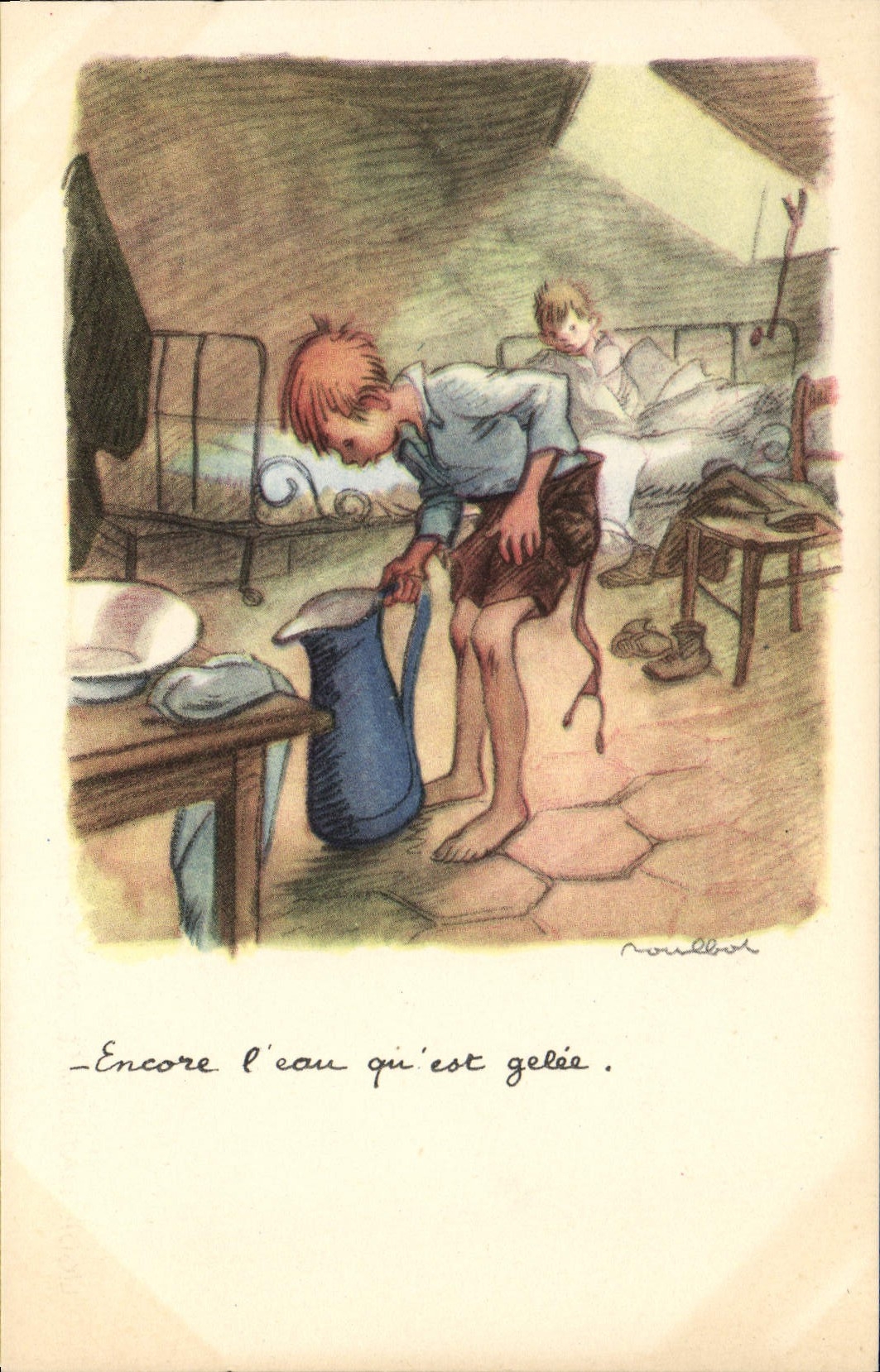 CPA Fantaisie Illustrateur Poulbot 