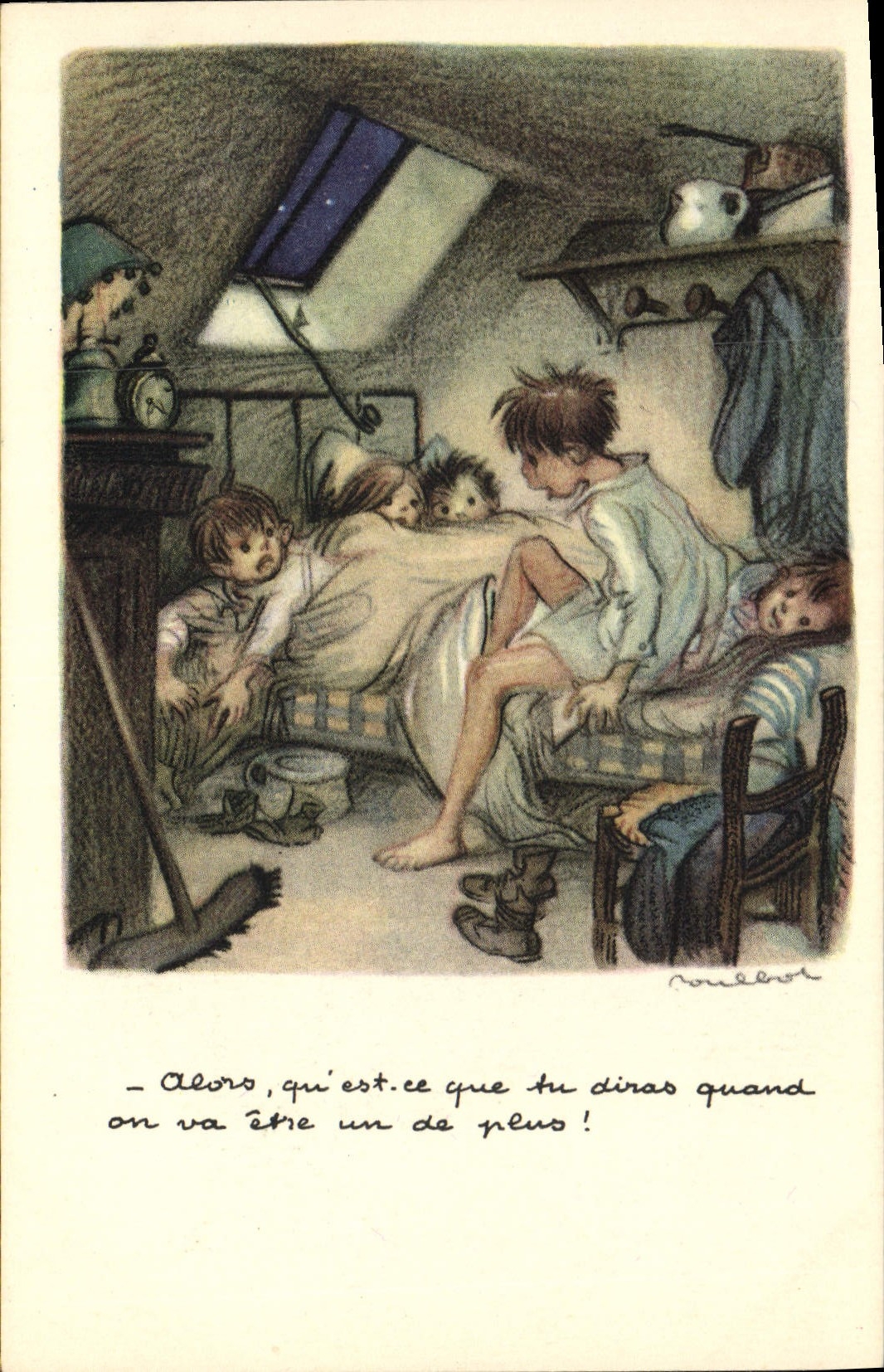 CPA Fantaisie Illustrateur Poulbot 