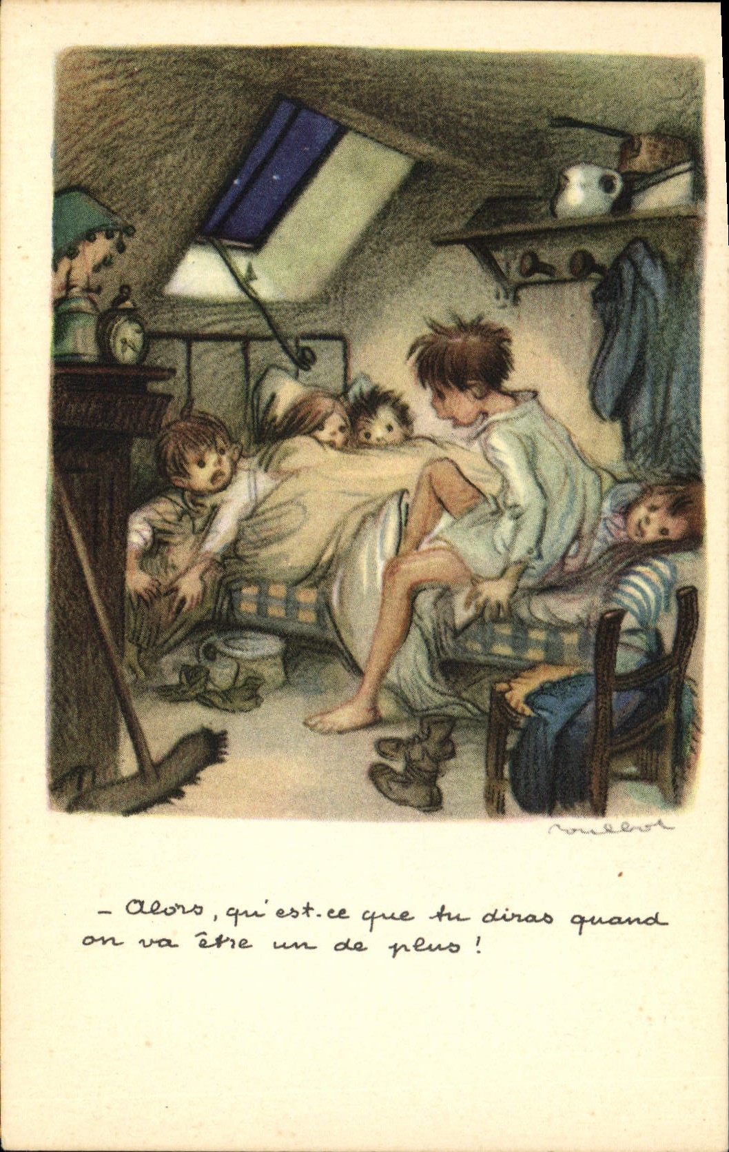 CPA Fantaisie Illustrateur Poulbot 