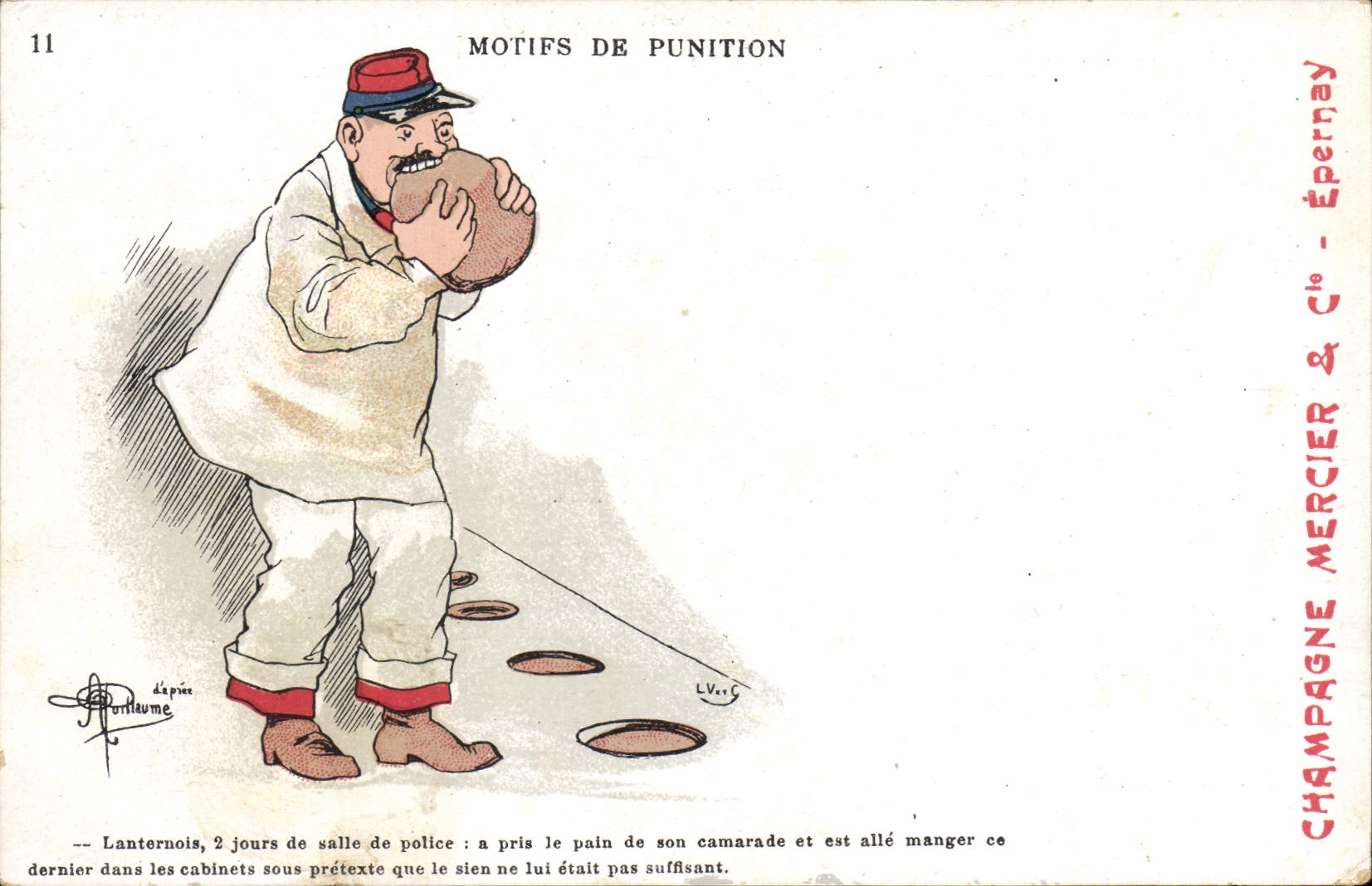 CPA Militaria Motifs de punition