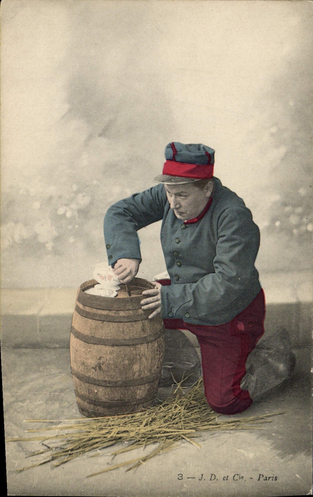 CPA Militaria Soldat