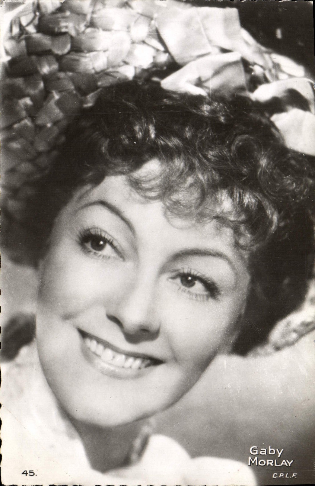 POSTAL MODERNA cine Gaby Morlay