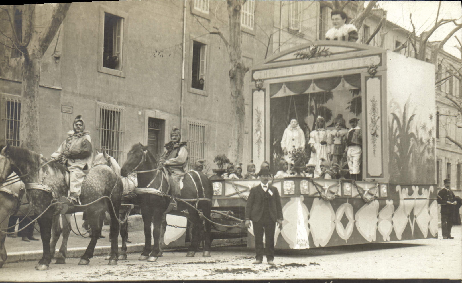CPA Theatre Carnaval d'Aix en Provence Theatre des marionnettes TOP