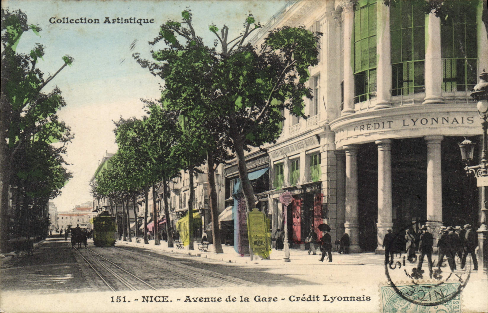 CPA Banque Nice Avenue de la Gare Credit Lyonnais