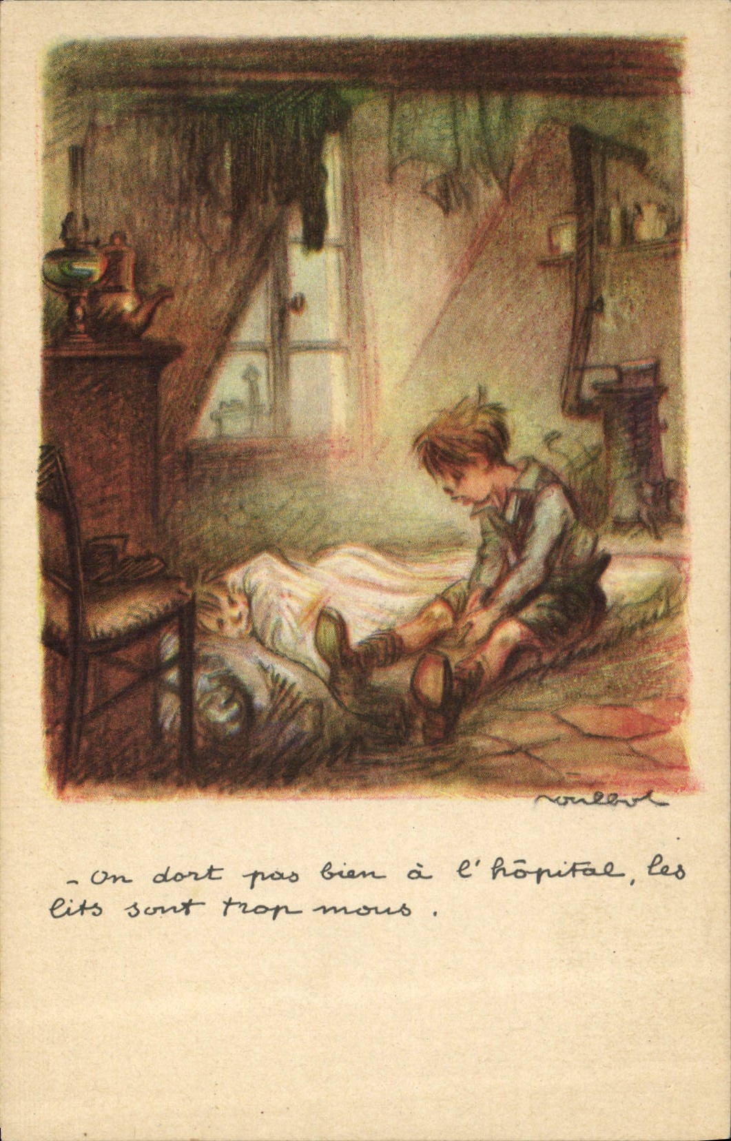 CPA Fantaisie Illustrateur Poulbot 