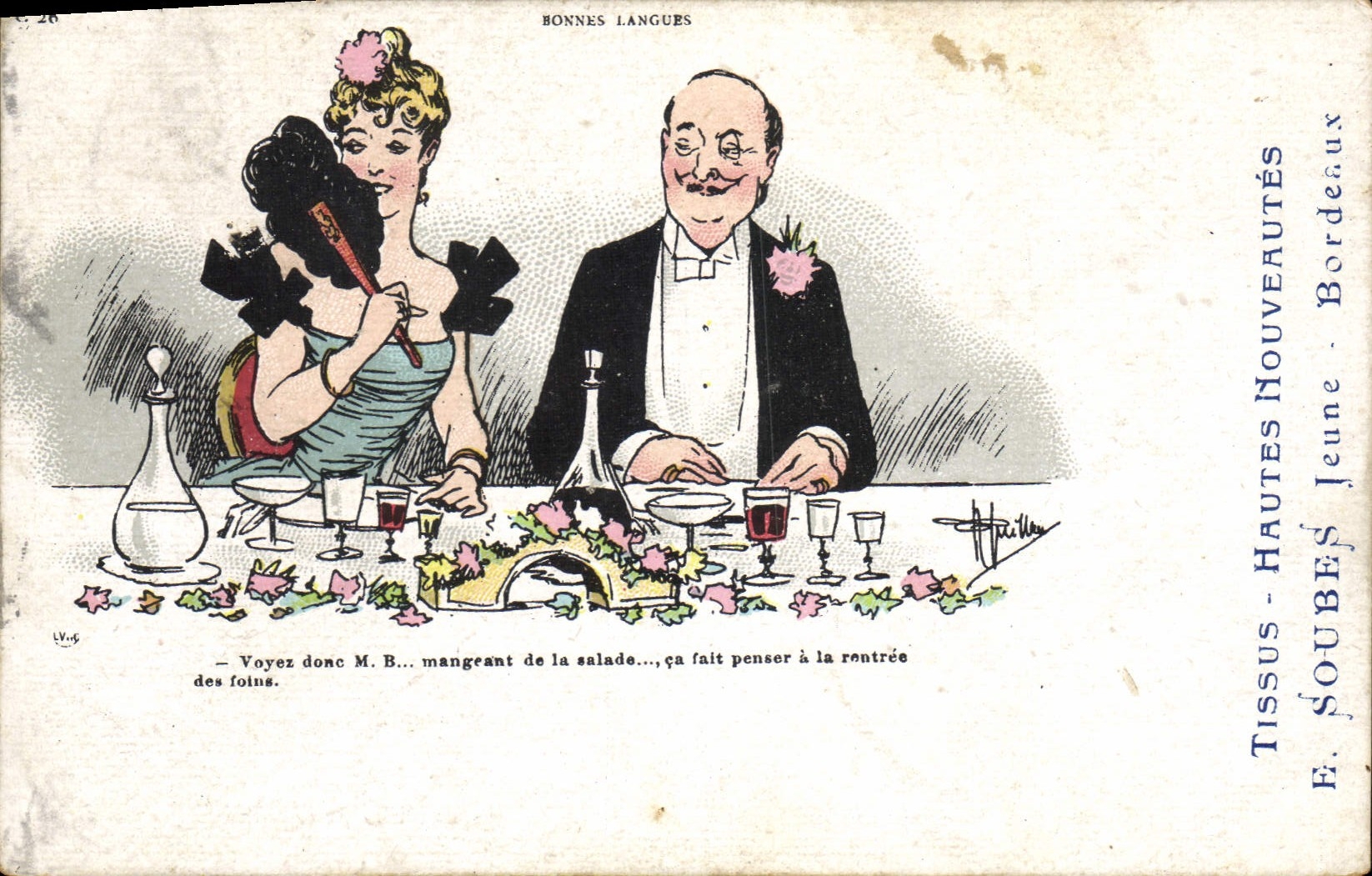 VINTAGE POSTCARD Albert Guillaume