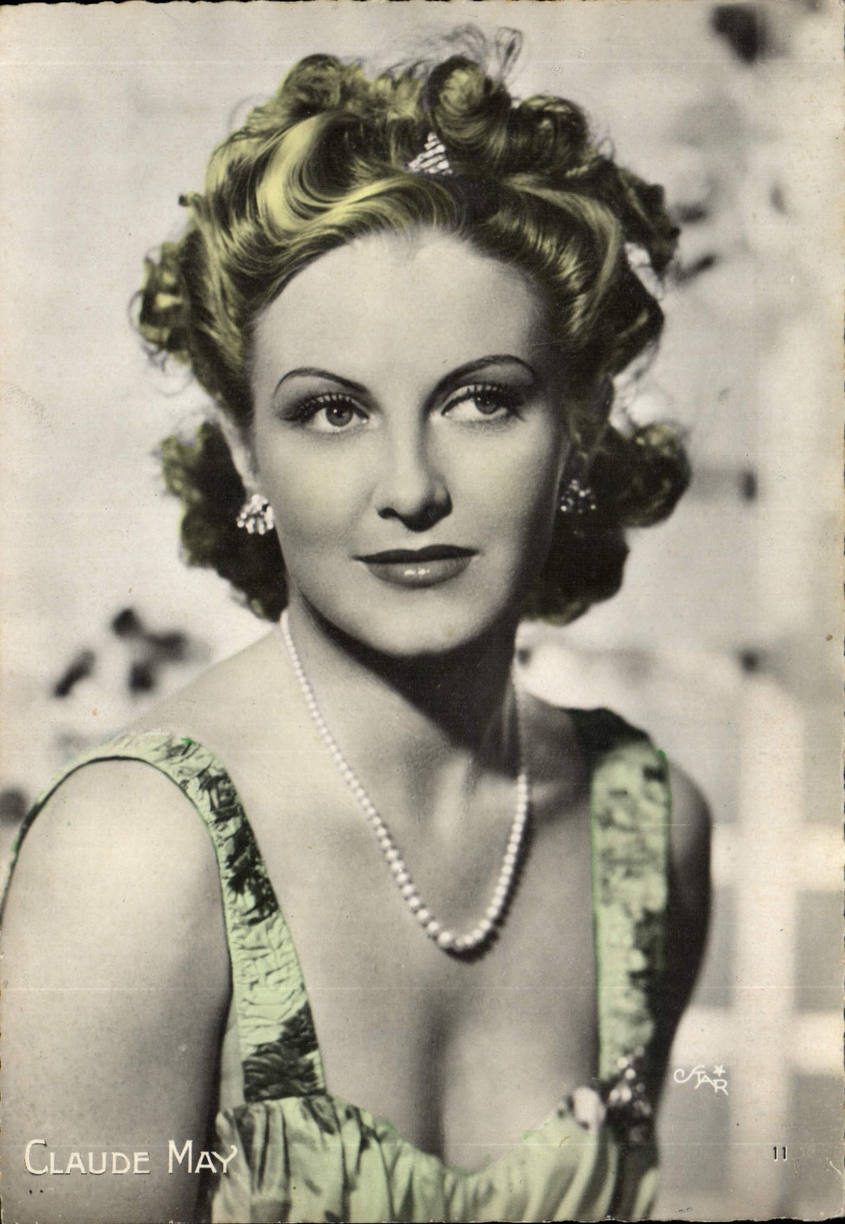 POSTAL MODERNA el cine Claude puede