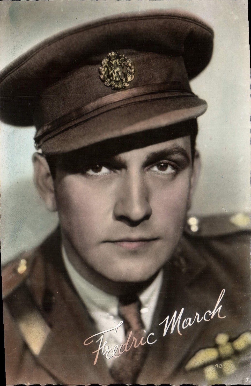 POSTAL MODERNA cine Fredic marcha