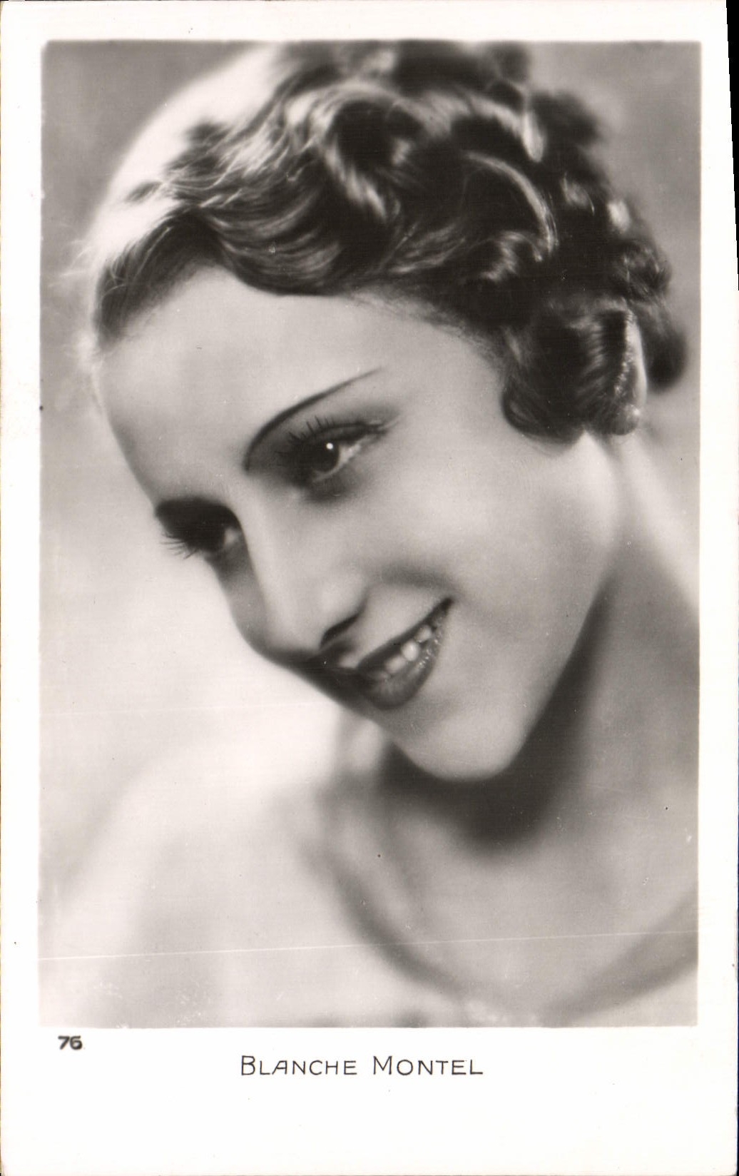 CPM Cinema Blanche Montel