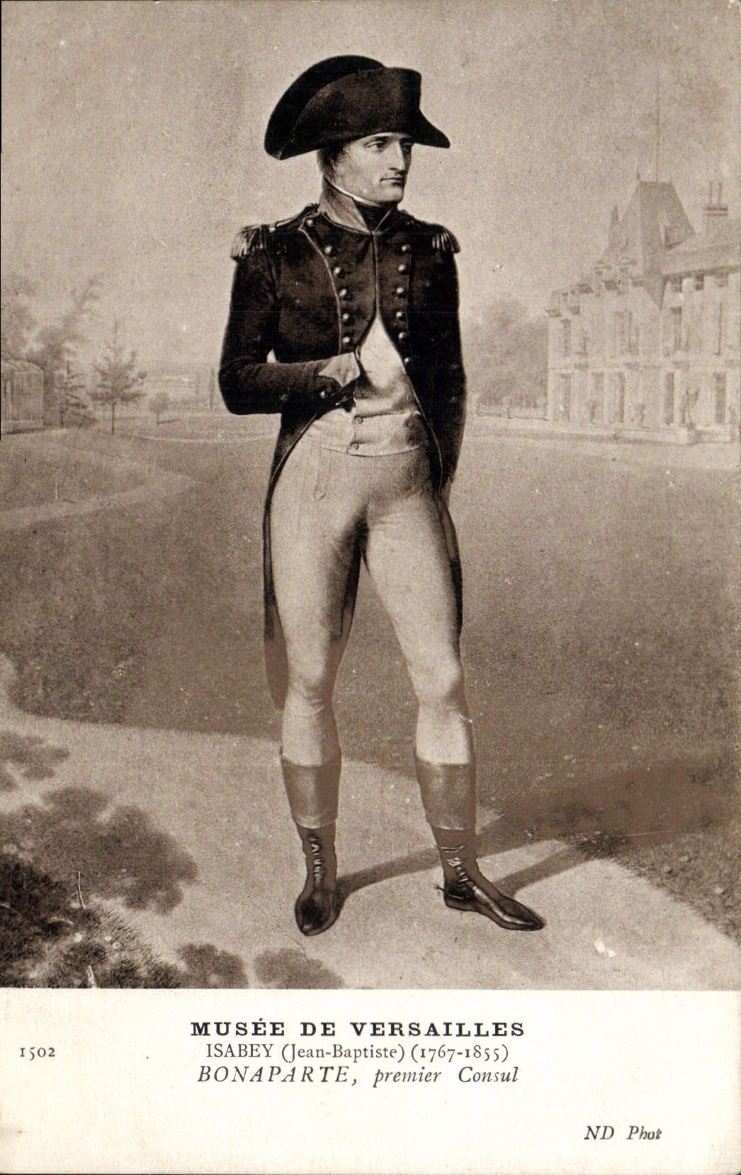 CPA Napoleon 1er Musee de Versailles Isabey Bonaparte Premier Consul