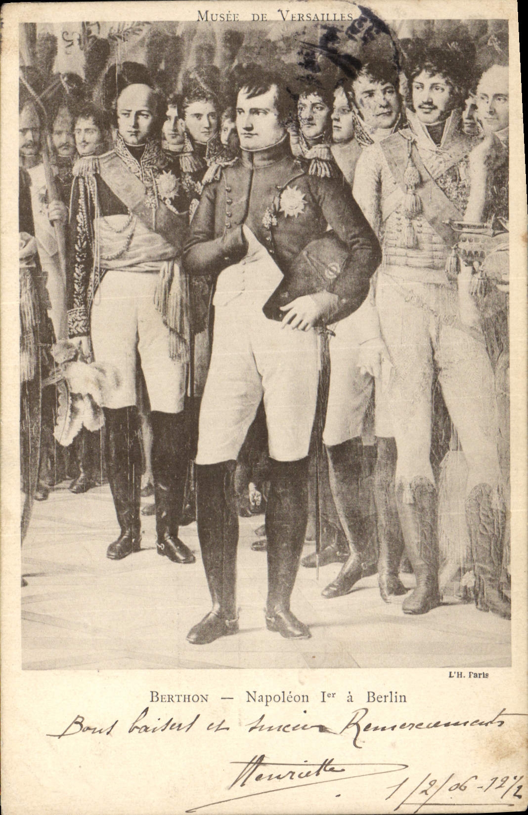 CPA Napoleon 1er a Berlin Berthon Musee de Versailles
