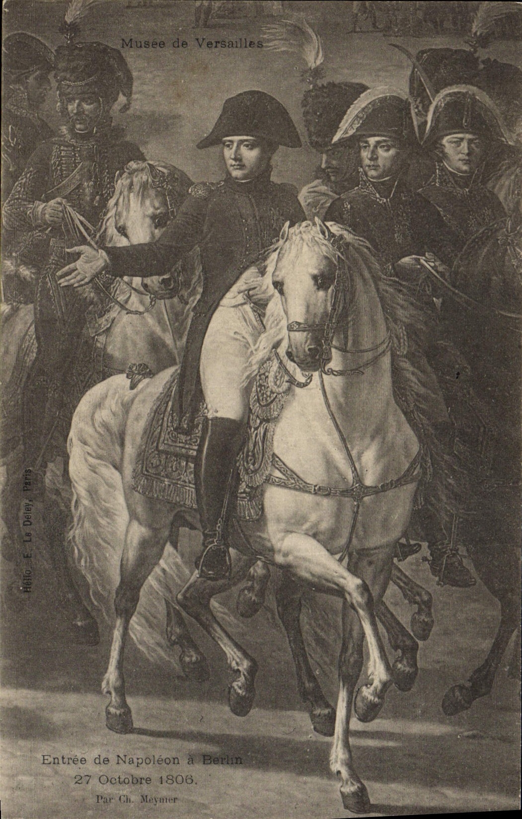 CPA Napoleon 1er Entree a BErlin 