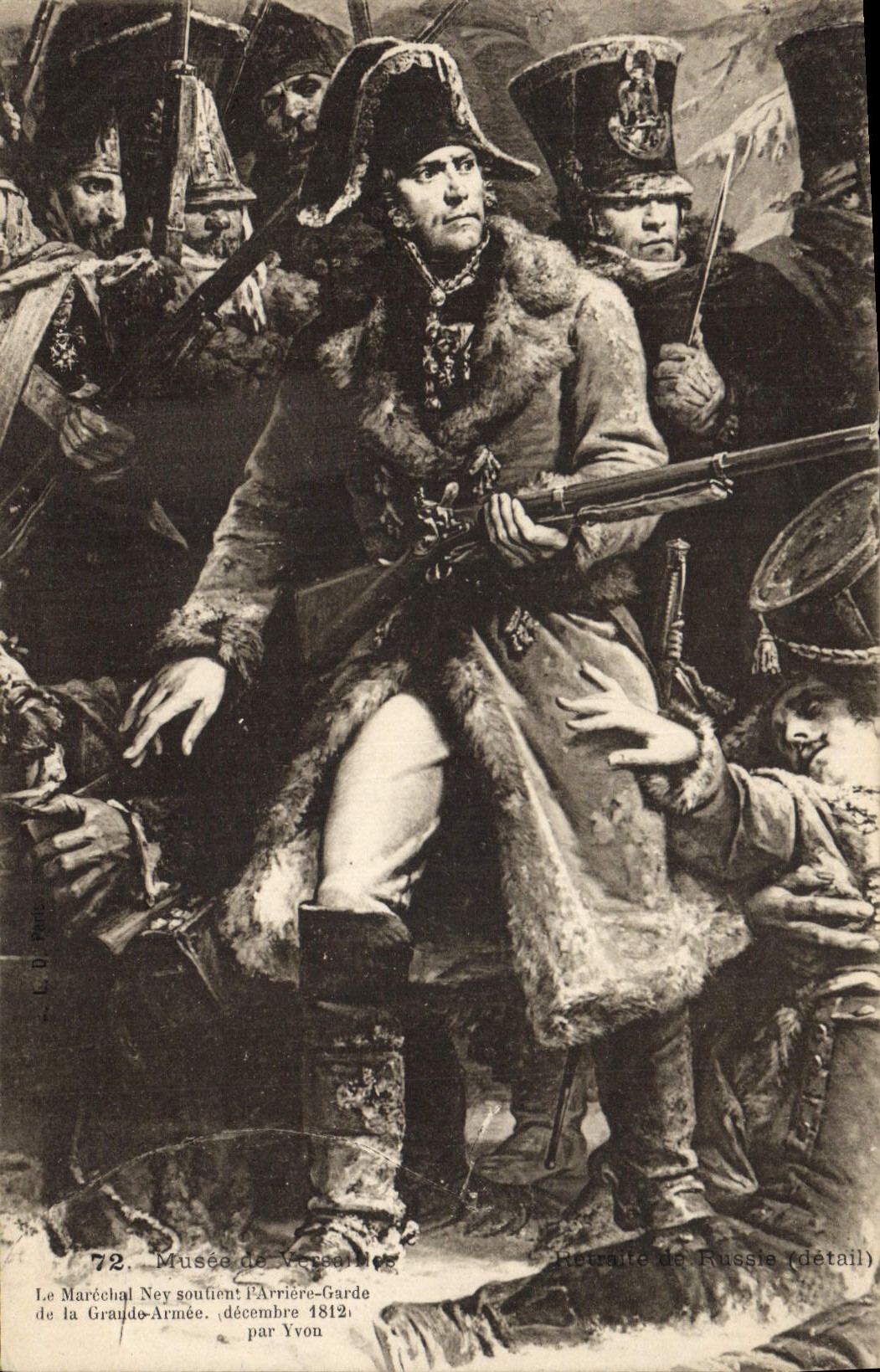 VINTAGE POSTCARD Napoleon 1st Marshal ey