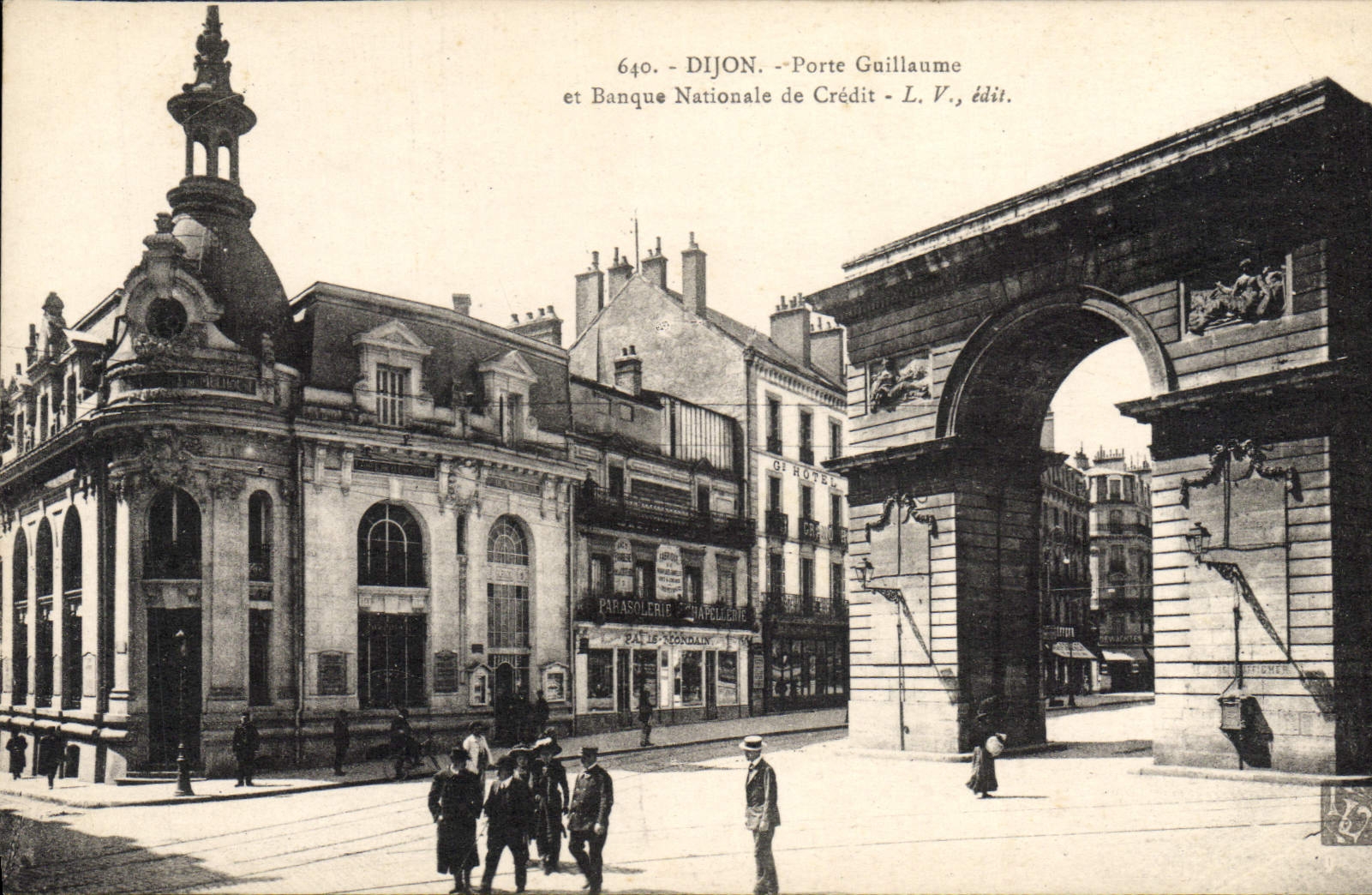 CPA Banque Dijon Porte Guillaume et le Comptoir d'Escompte de Mulhouse 