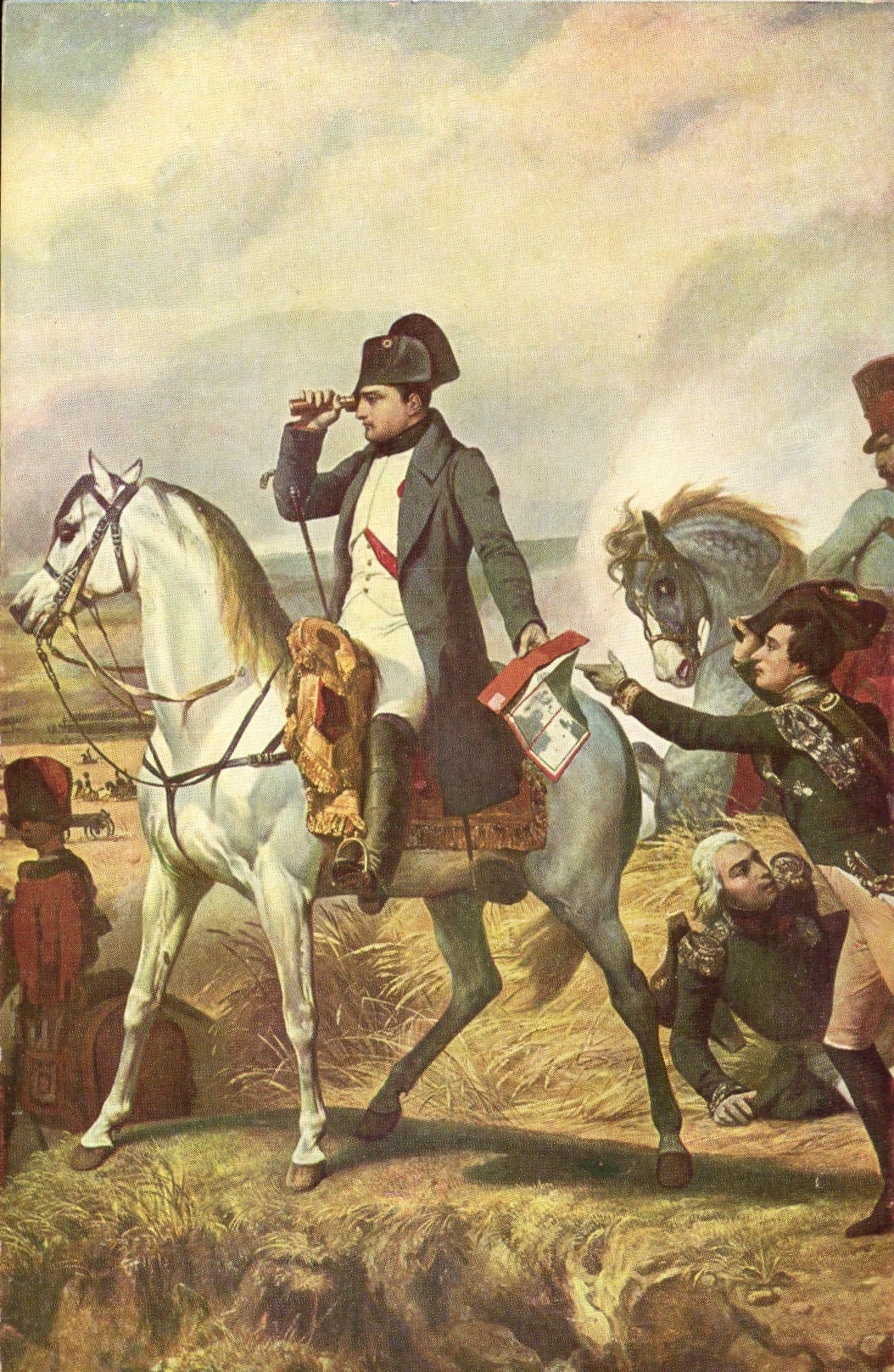 VINTAGE POSTCARD Napoleon 1st Museum of Versailles Wagram