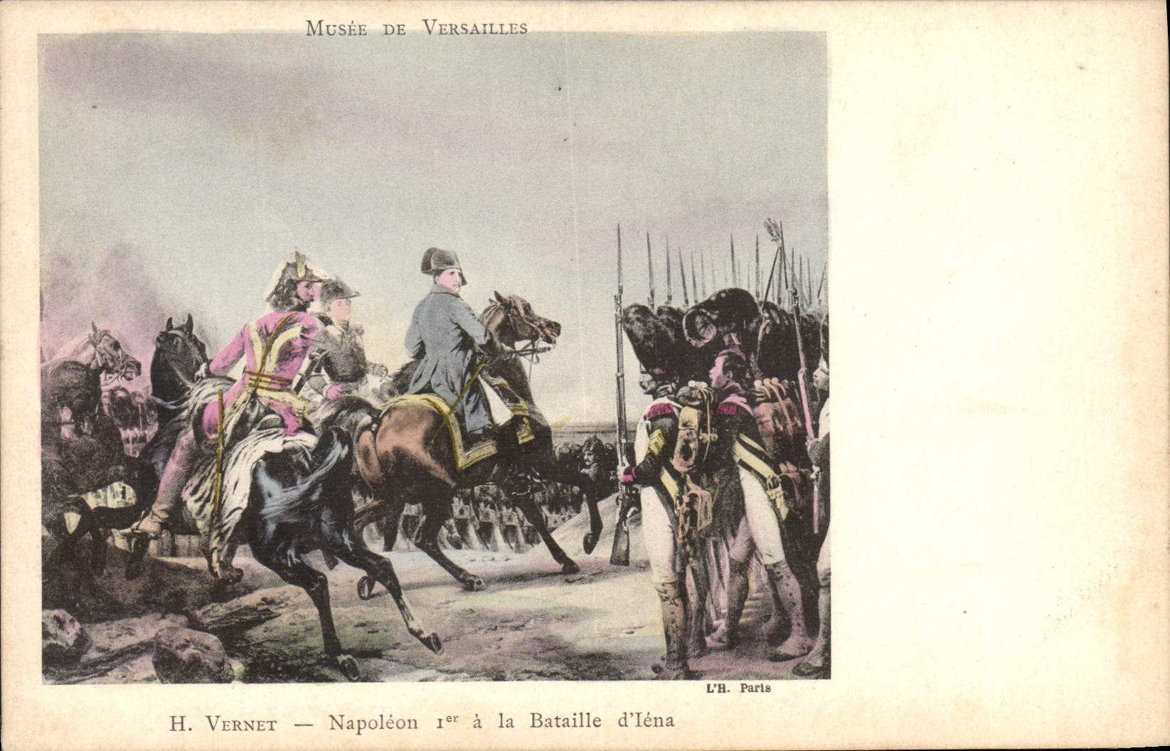 CPA Napoleon 1er Musee de Versailles Vernet Bataille d'Iena
