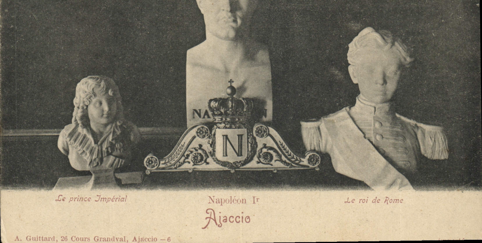 CPA Napoleon 1er Le Prince imperial Le roi de Rome Ajaccio Corsica