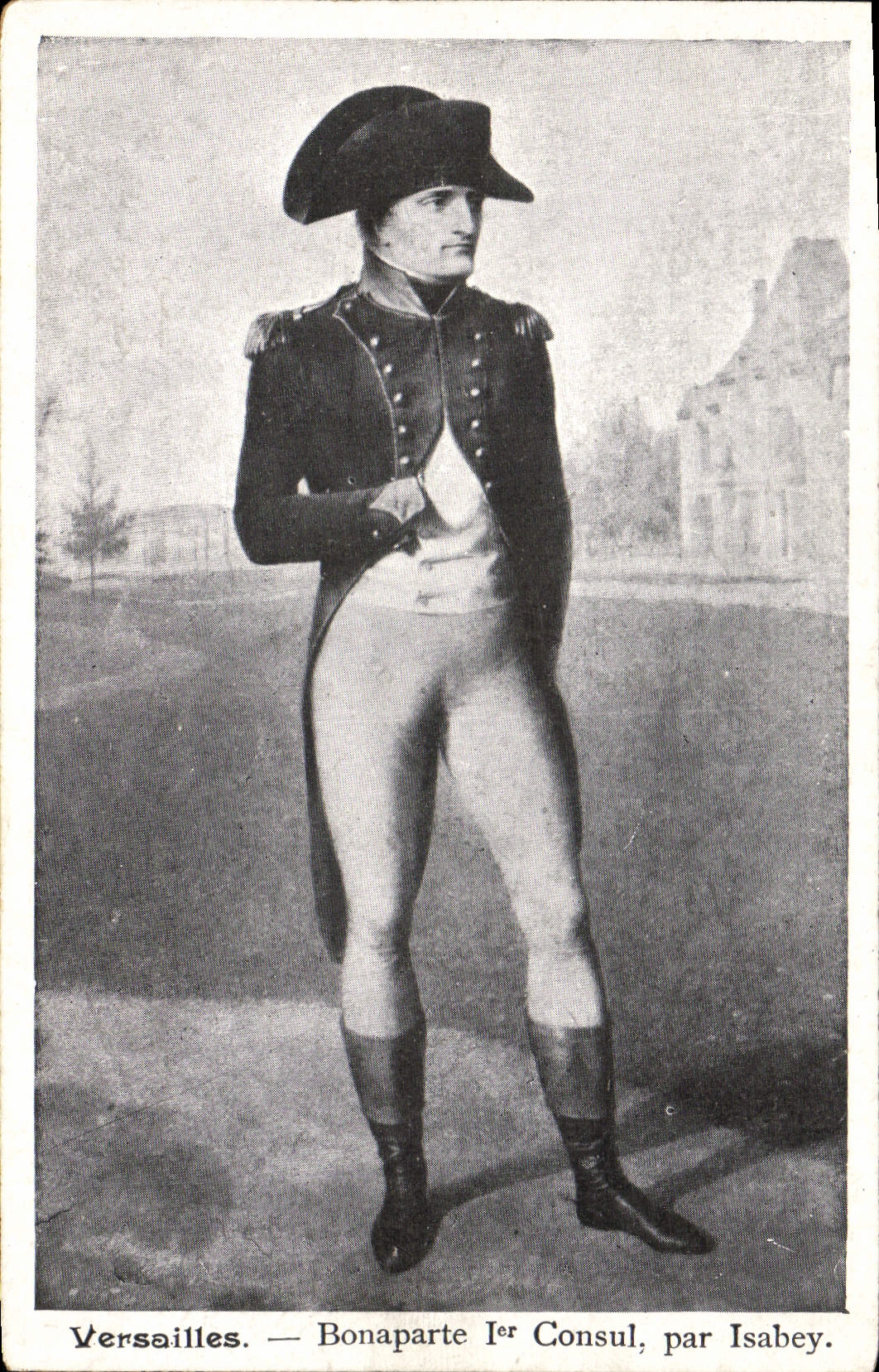 VINTAGE POSTCARD Napoleon 1st Bonaparte 1st Consul by Isabey