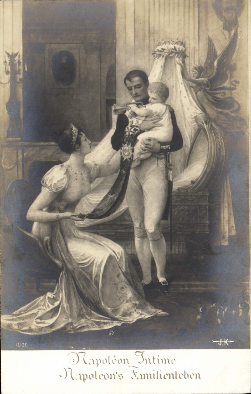 CPA Napoleon 1er intime Enfant