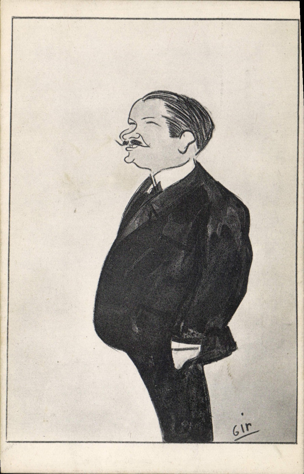 VINTAGE POSTCARD Fantasy Gir Illustrator