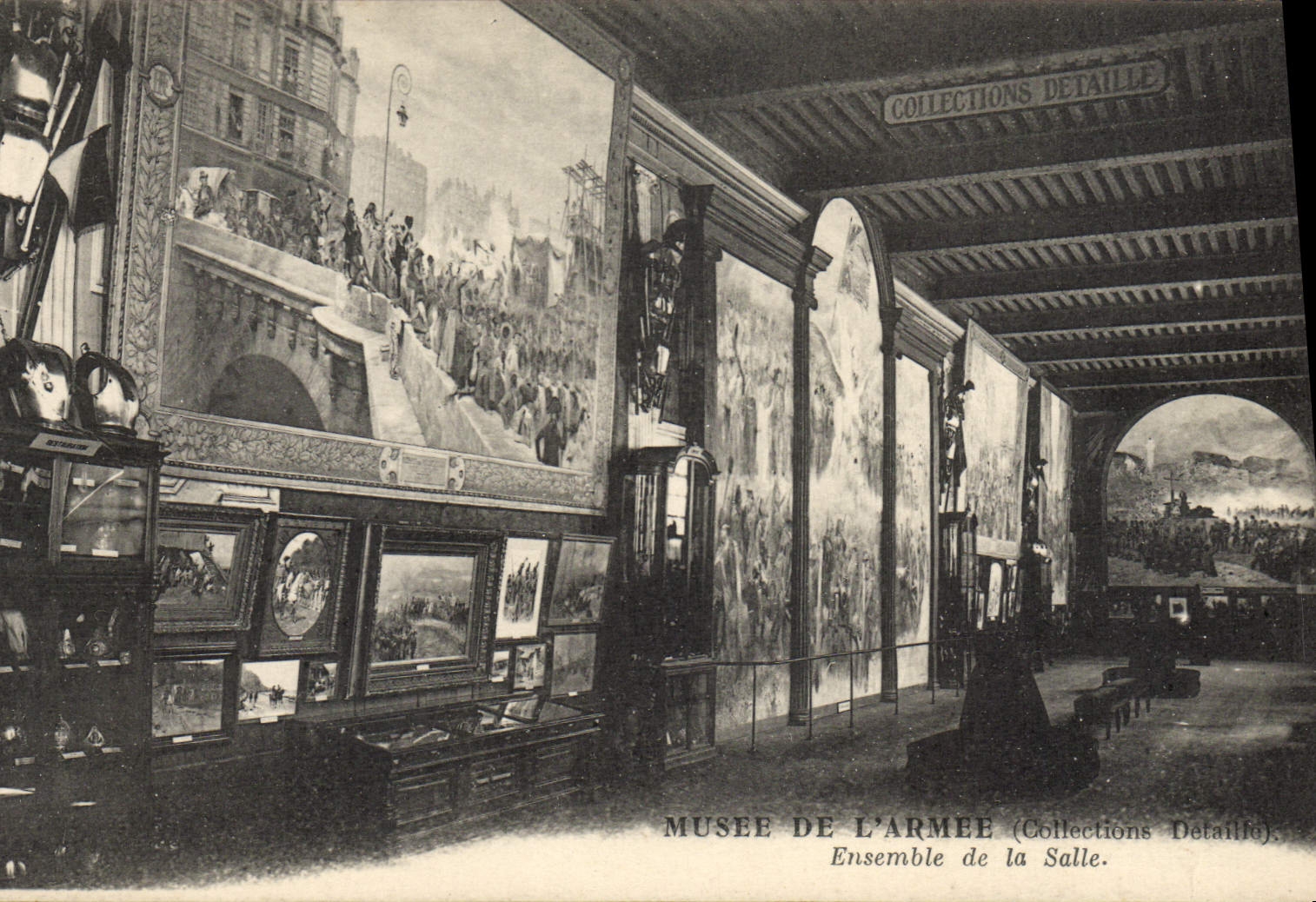 CPA Militaria Musee de l'armee Ensemble de la salle