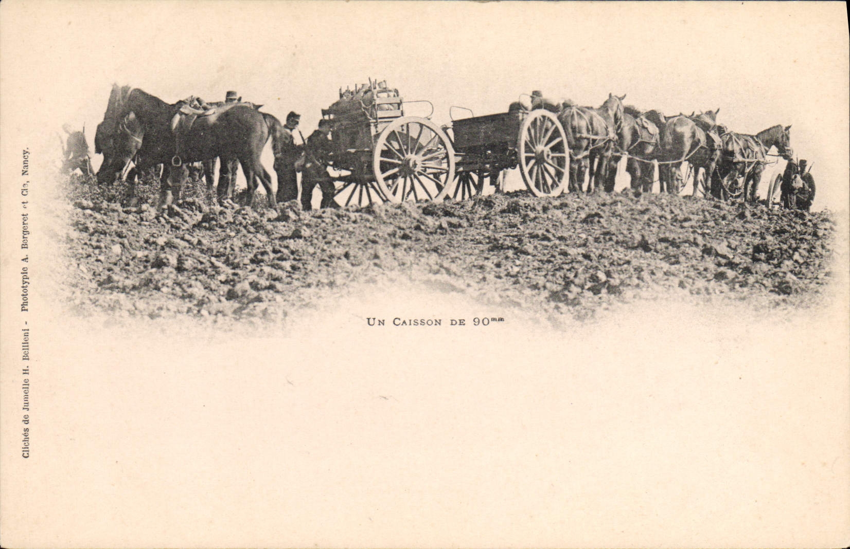 VINTAGE POSTCARD Militaria a box of 90mm