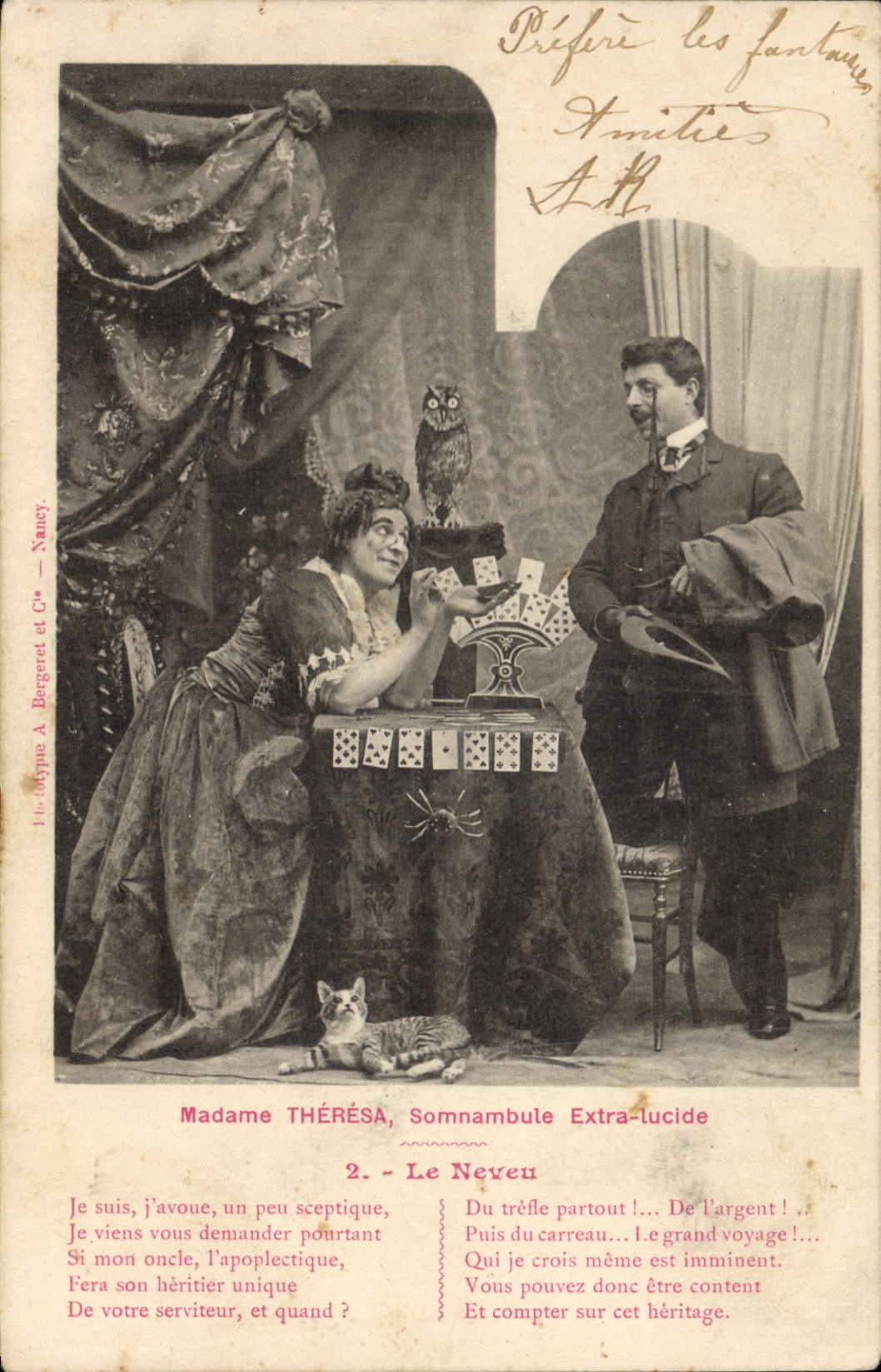 E Folklore Mrs Theresa sleepwalker the extra lucid nephew