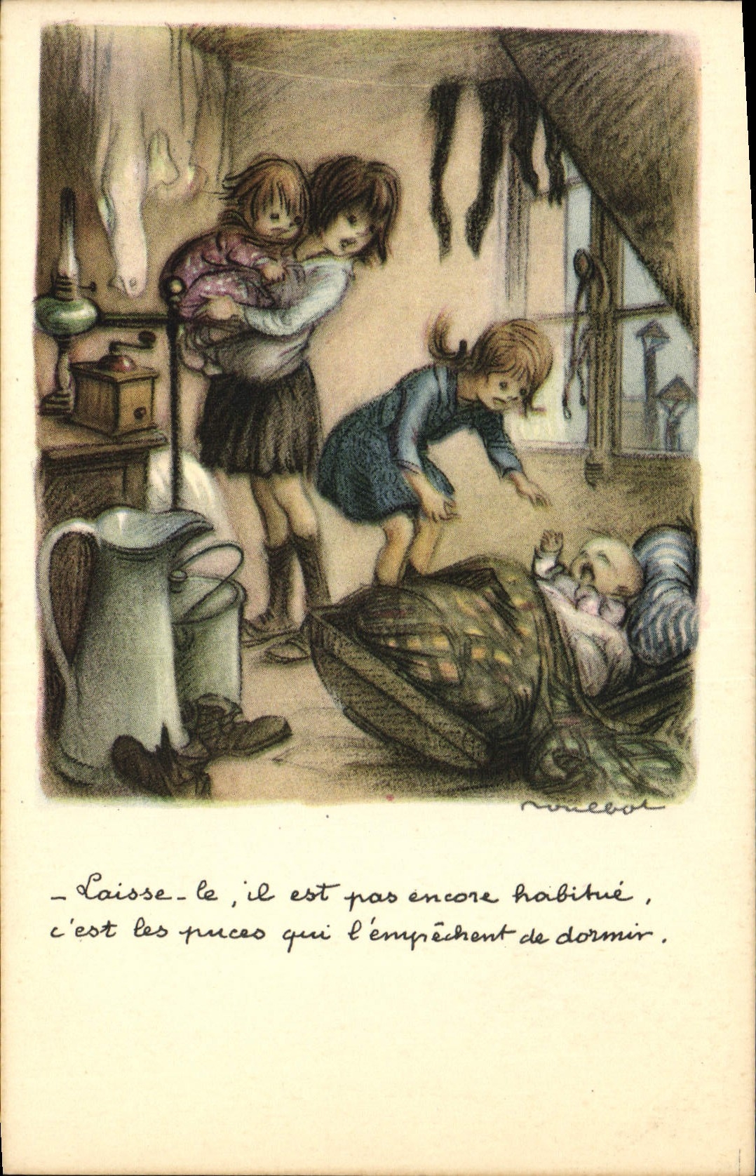 CPA Fantaisie Illustrateur Poulbot 