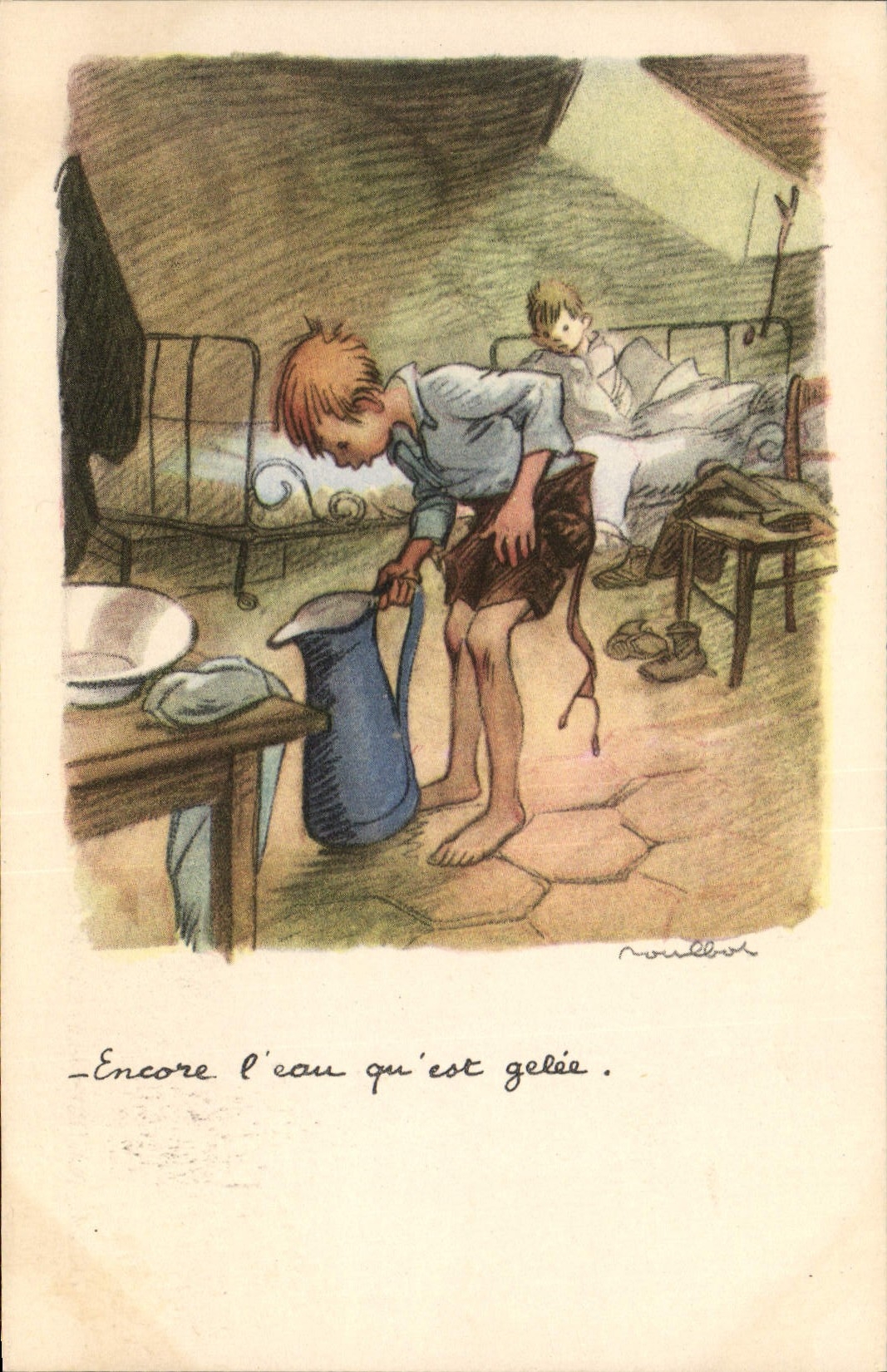 CPA Fantaisie Illustrateur Poulbot 
