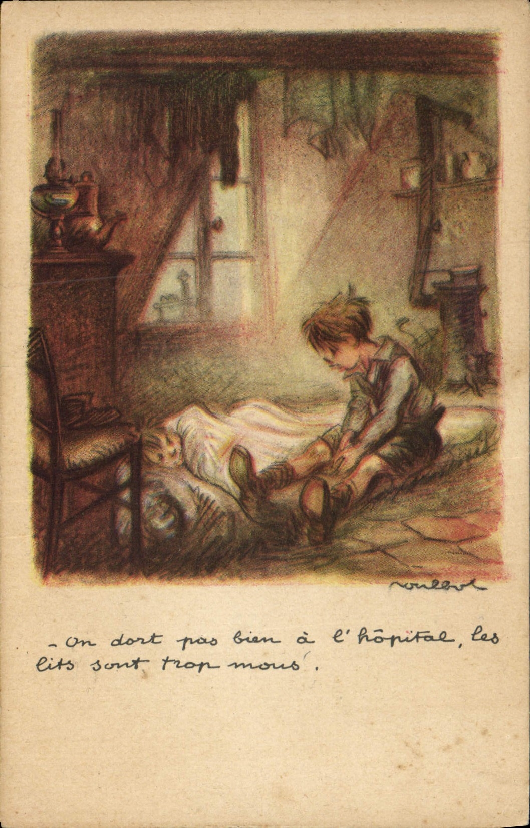 CPA Fantaisie Illustrateur Poulbot 