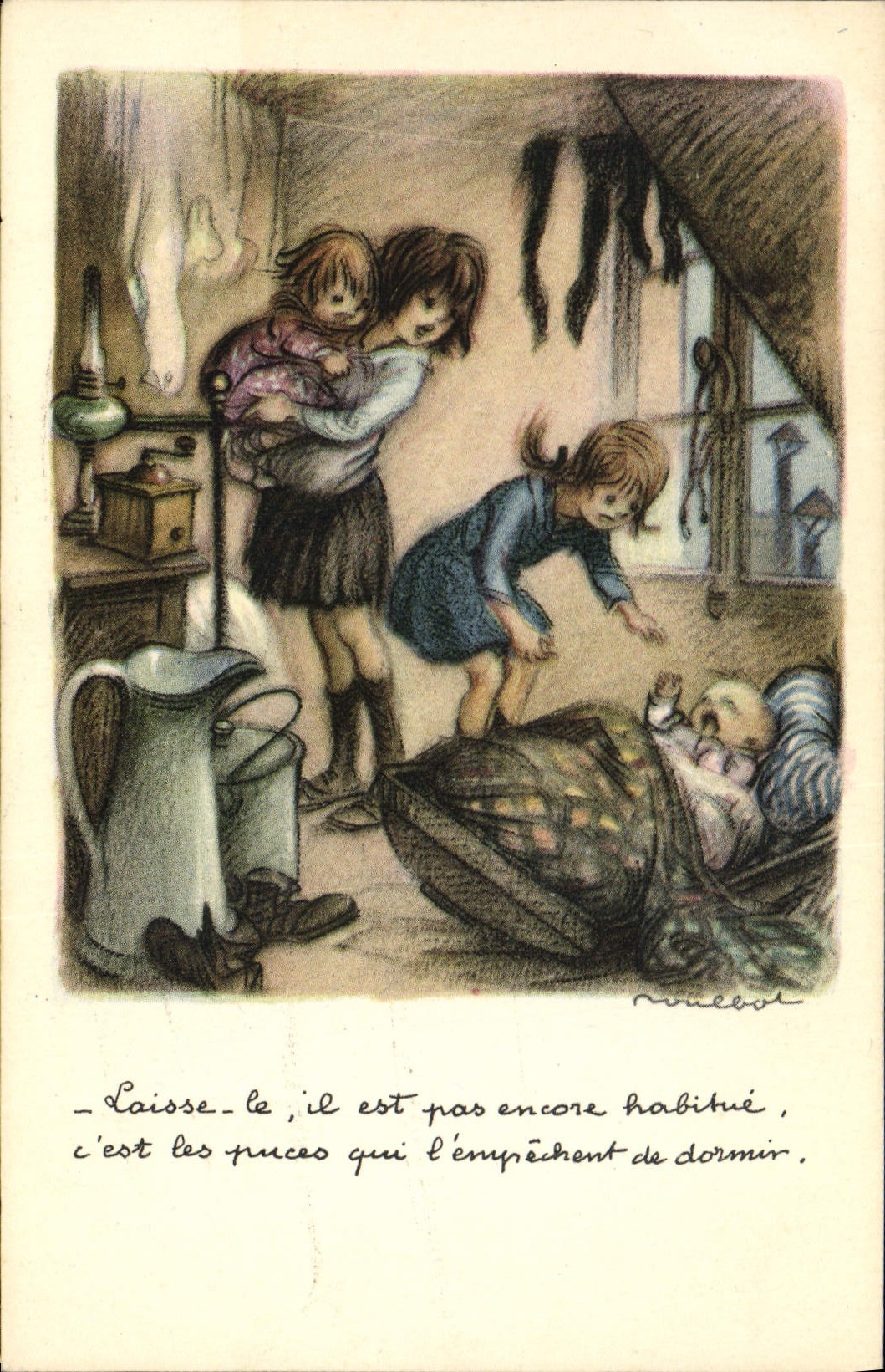 CPA Fantaisie Illustrateur Poulbot 