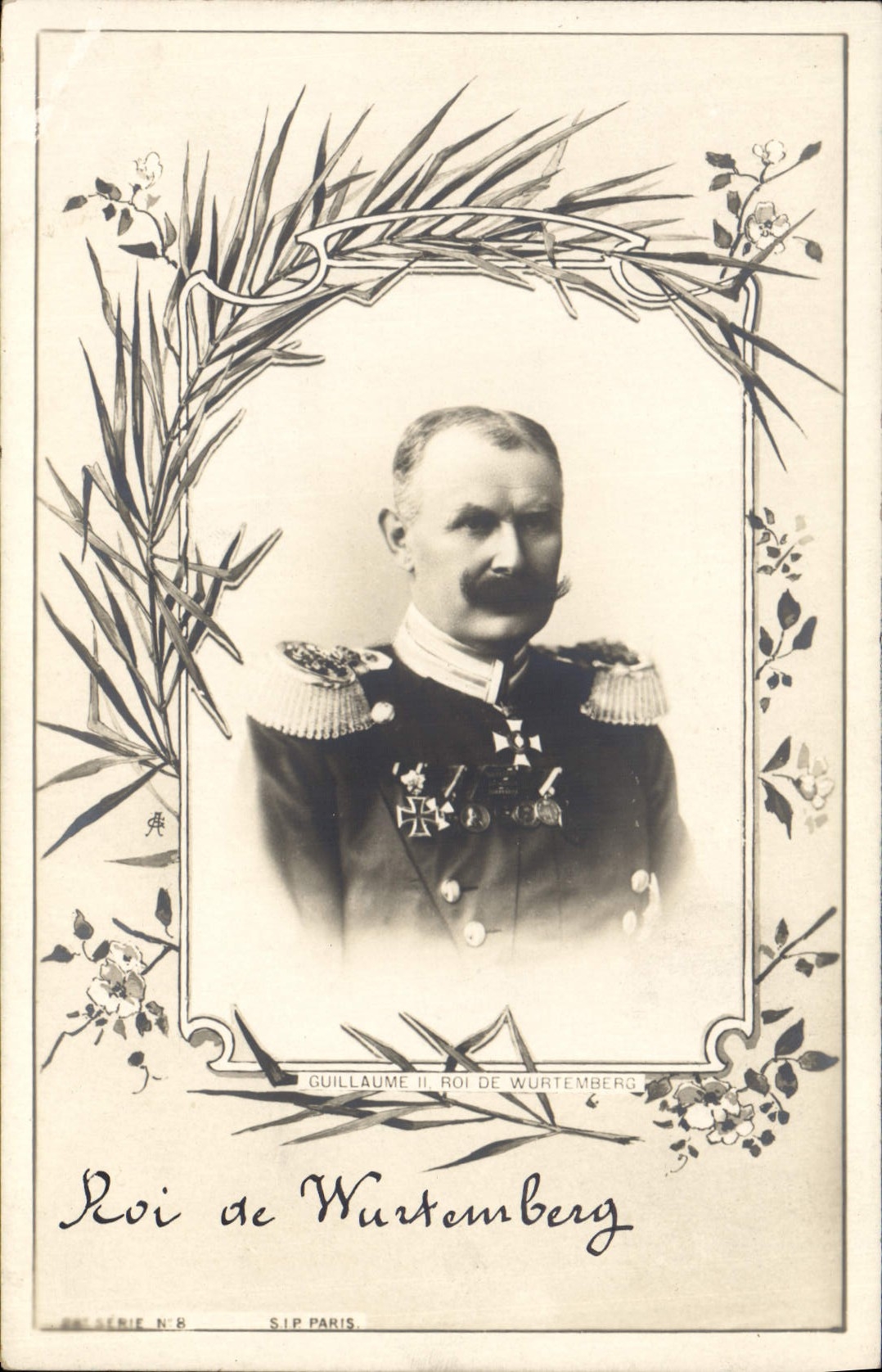 CPA Guillaume II Roi du Wurtemberg