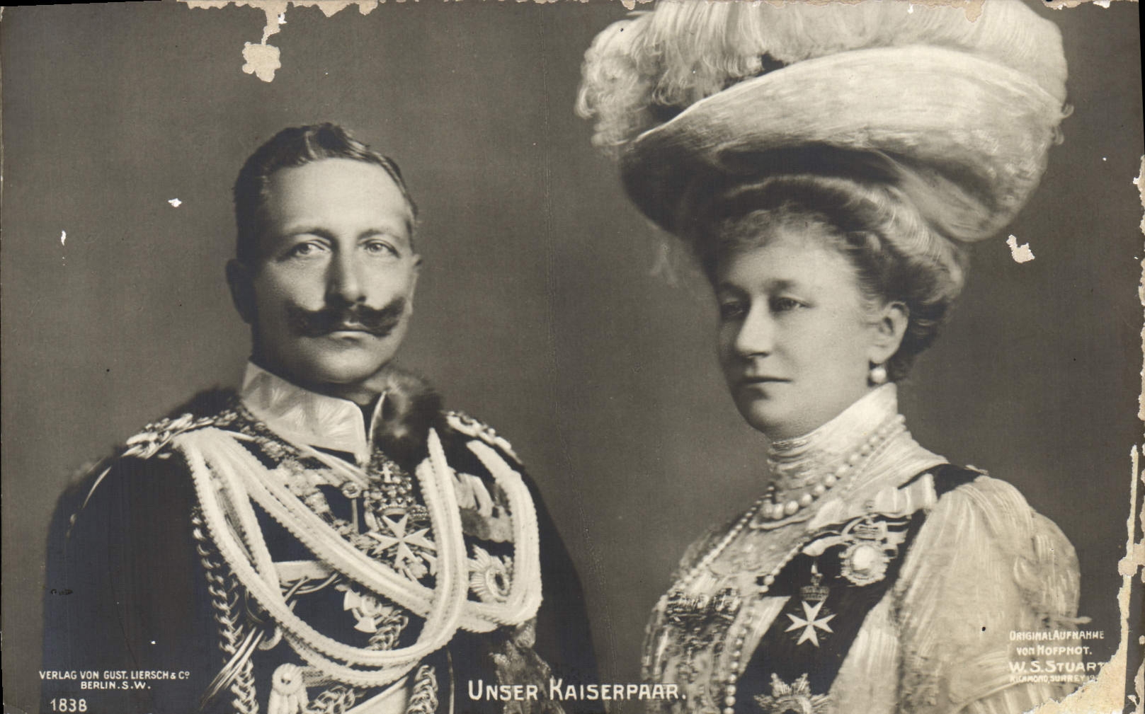 CPA Unser Kaiserpaar