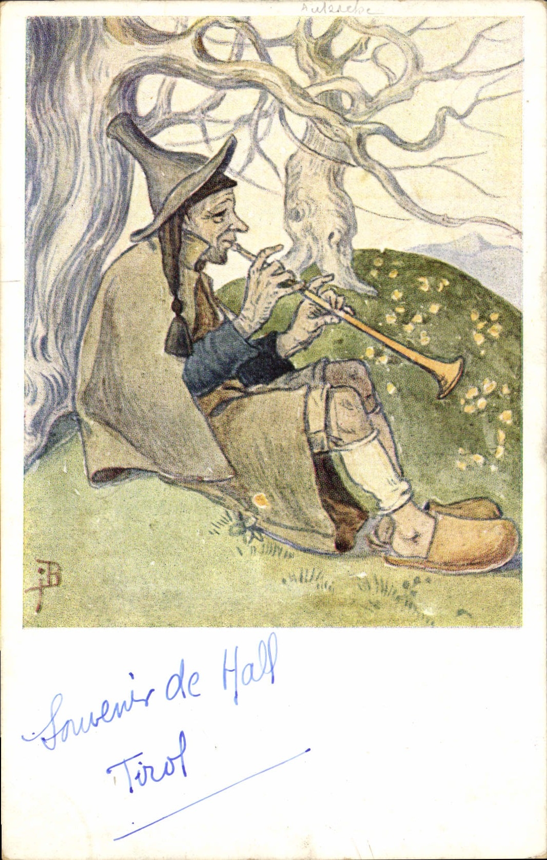 VINTAGE POSTCARD Fantasy Illustrator Imp TOP