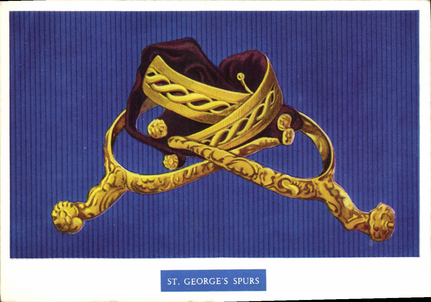 VINTAGE POSTCARD St George' S spurs