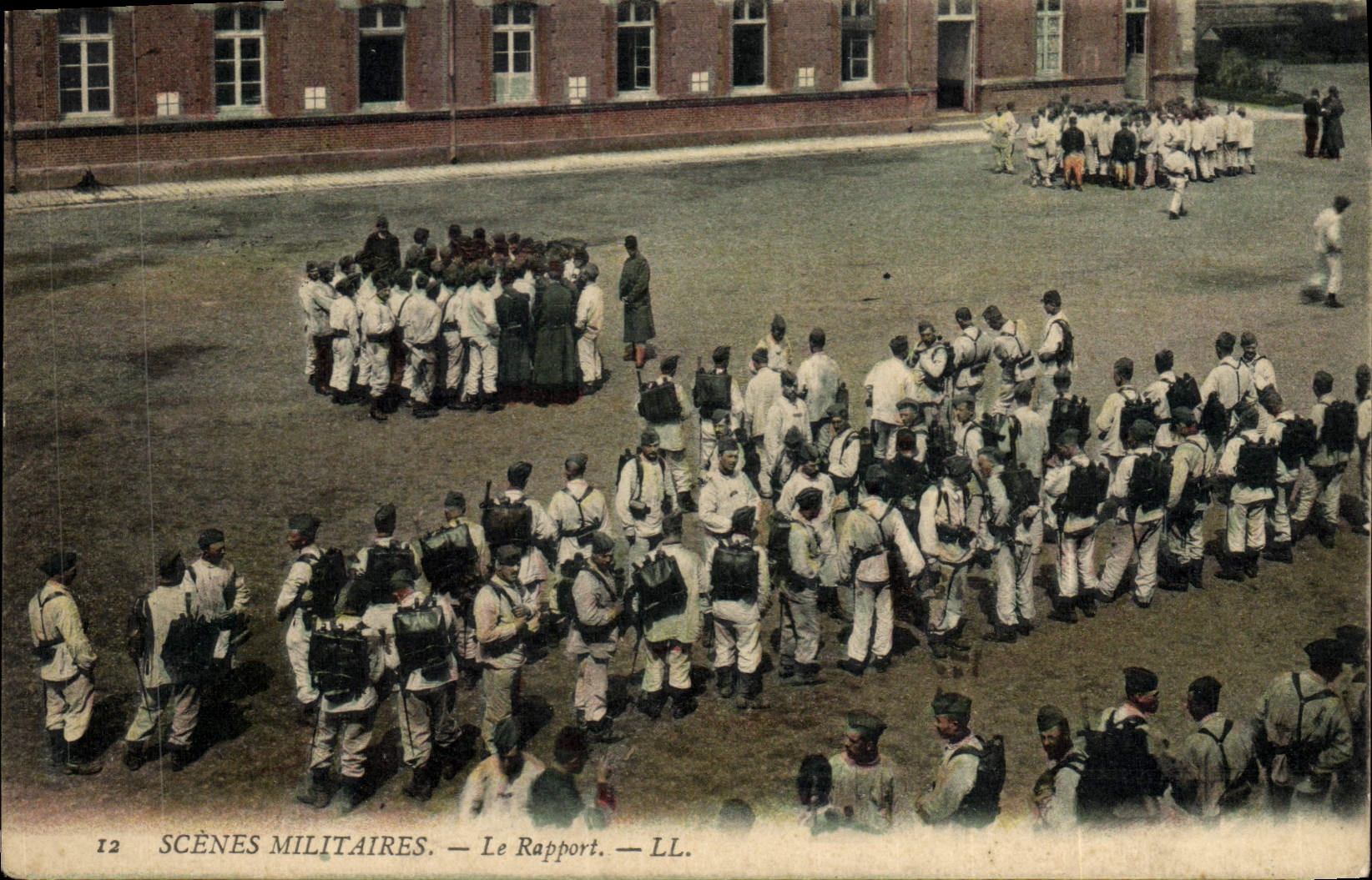 VINTAGE POSTCARD Militaria the report/ratio