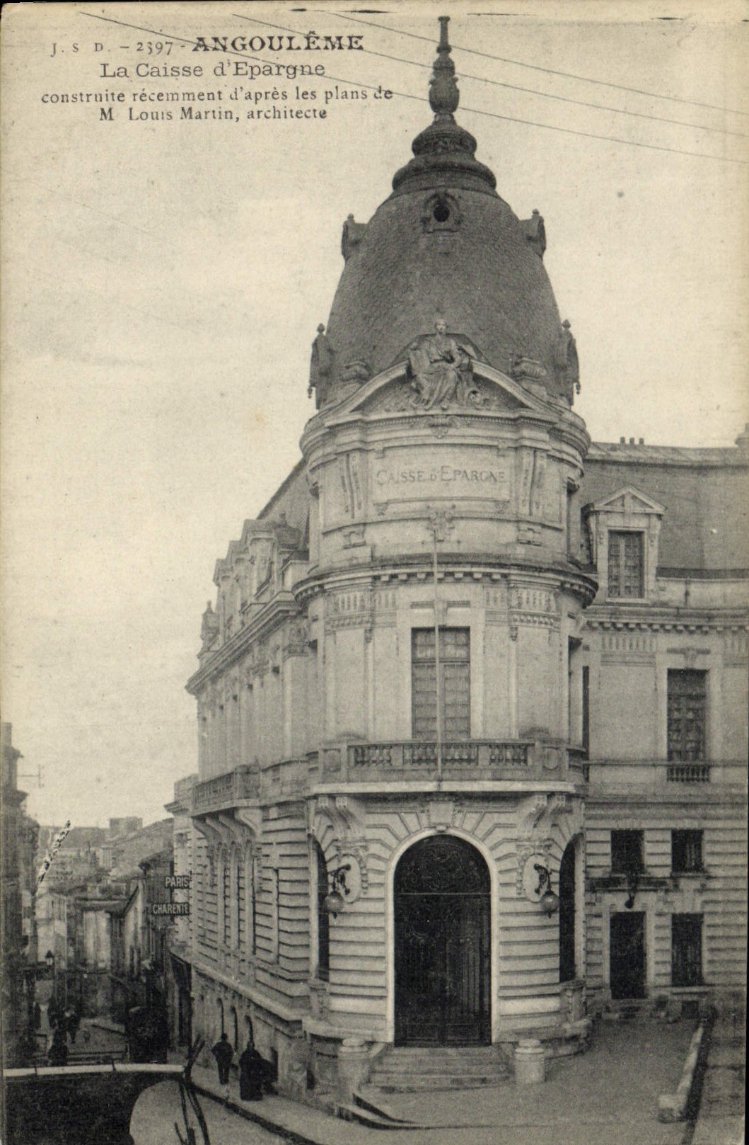 CPA Banque Caisse d'Epargne Angouleme 