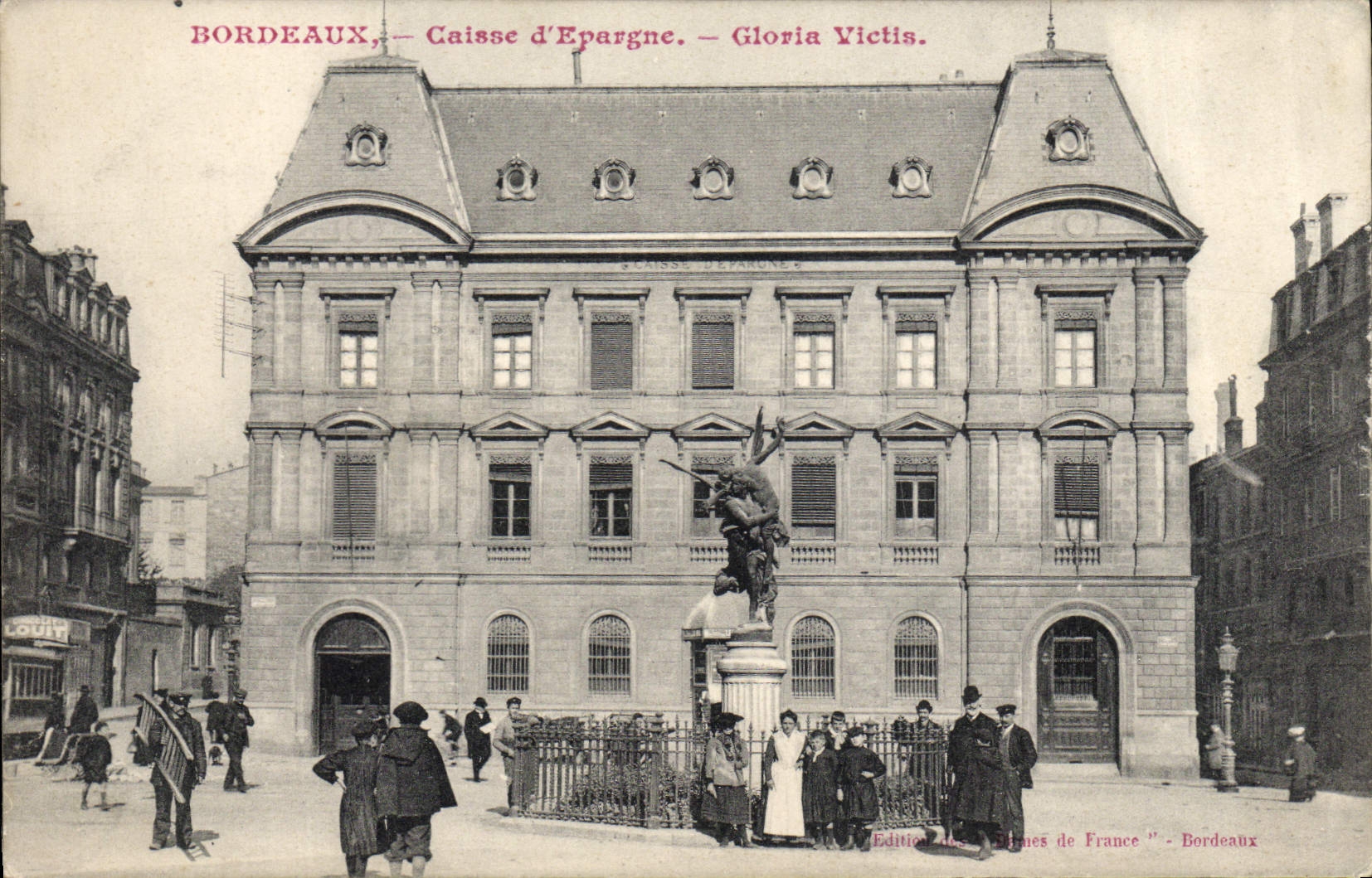 CPA Banque Caisse d'Epargne Gloria Victis Bordeaux