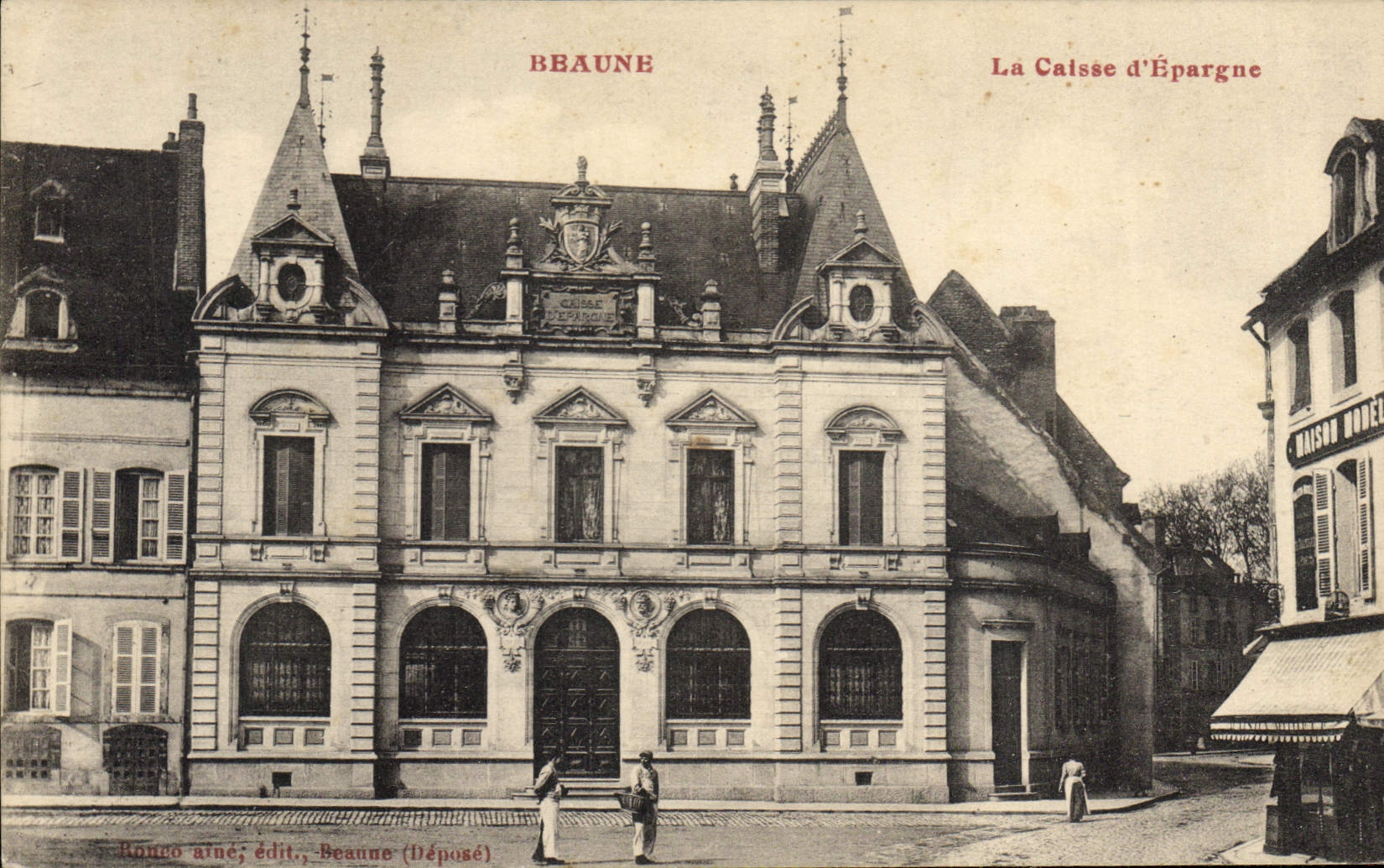 CPA Banque Caisse d'Epargne Beaune