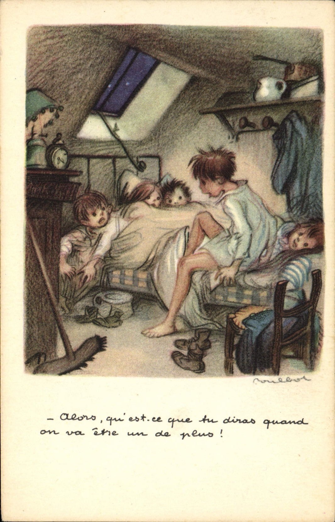 CPA Fantaisie Illustrateur Poulbot 