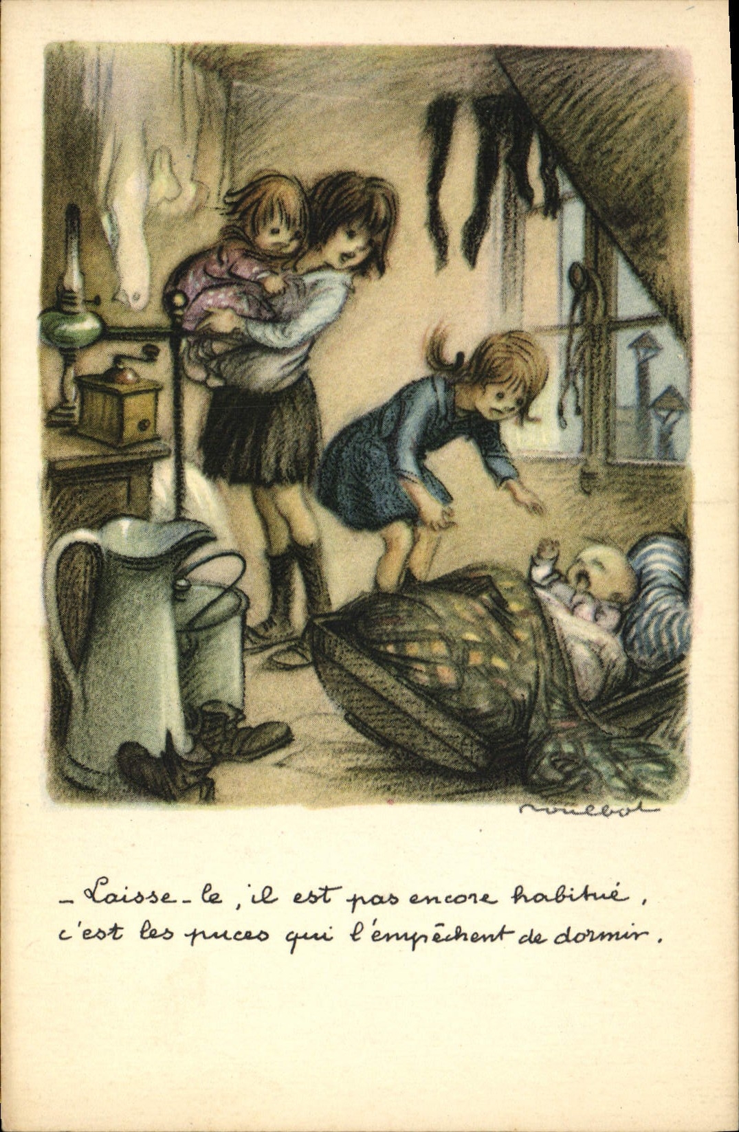 CPA Fantaisie Illustrateur Poulbot 