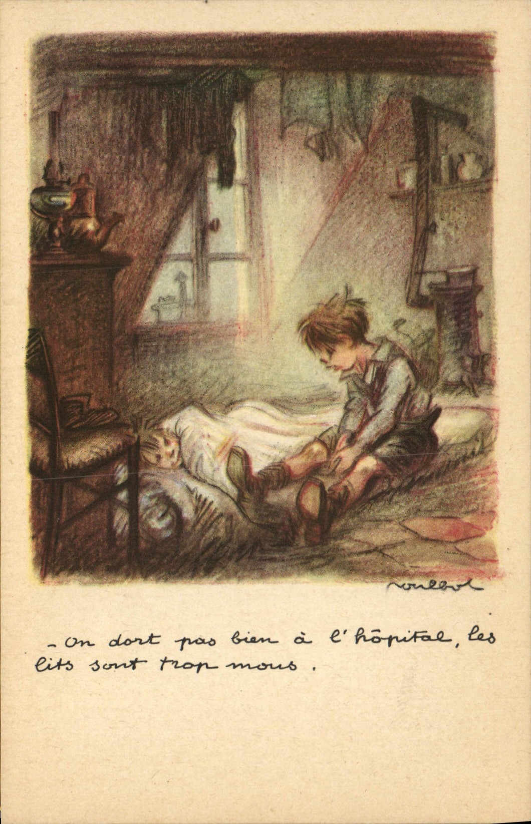 CPA Fantaisie Illustrateur Poulbot 