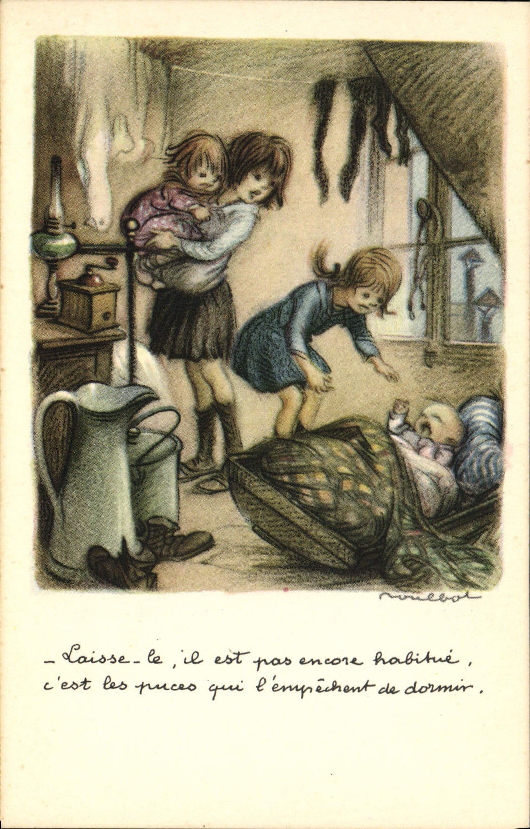 CPA Fantaisie Illustrateur Poulbot 