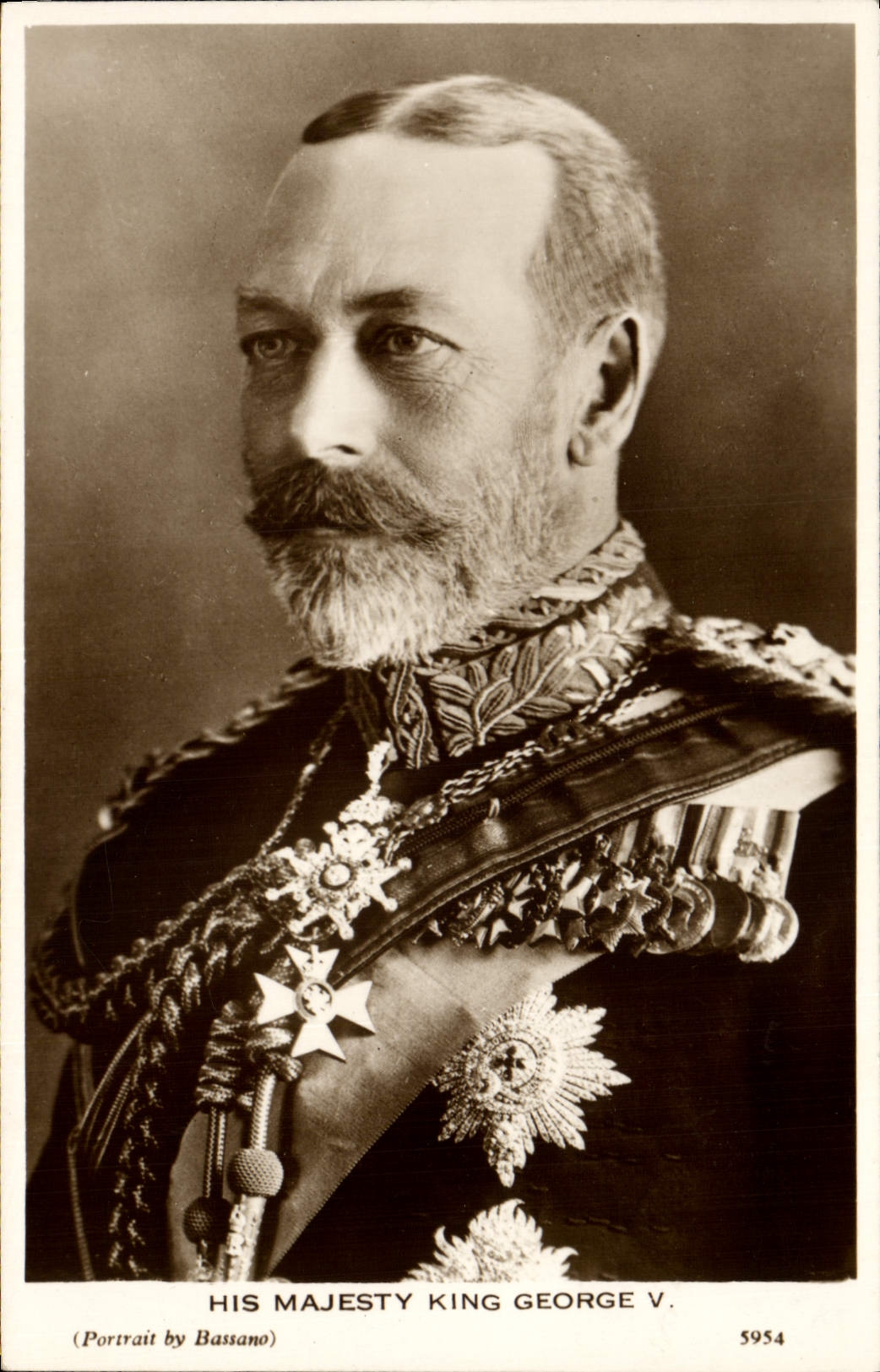 CPA His majesty King George V